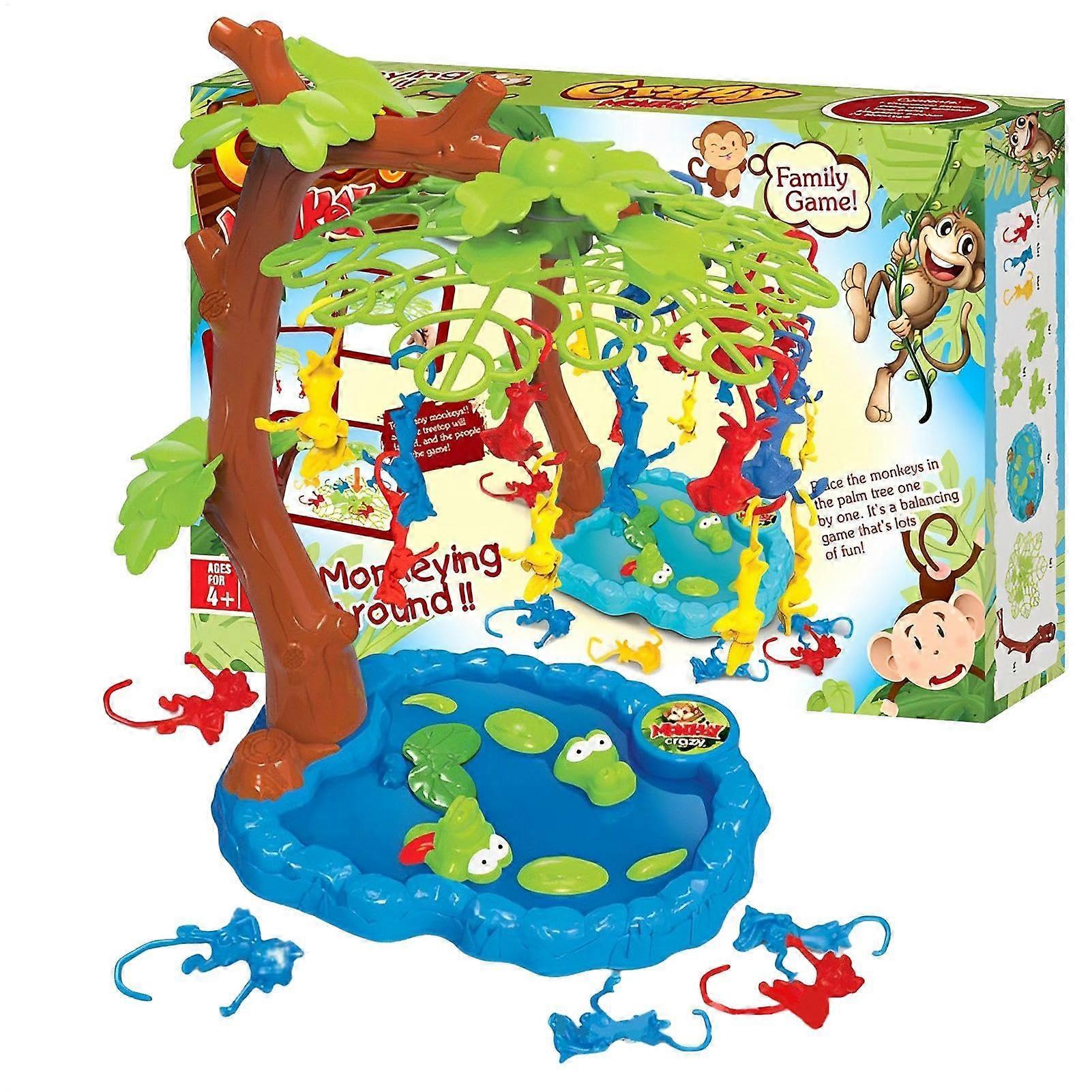 Monkey climbing tree balance game  Educational board toy Parentchild interactive