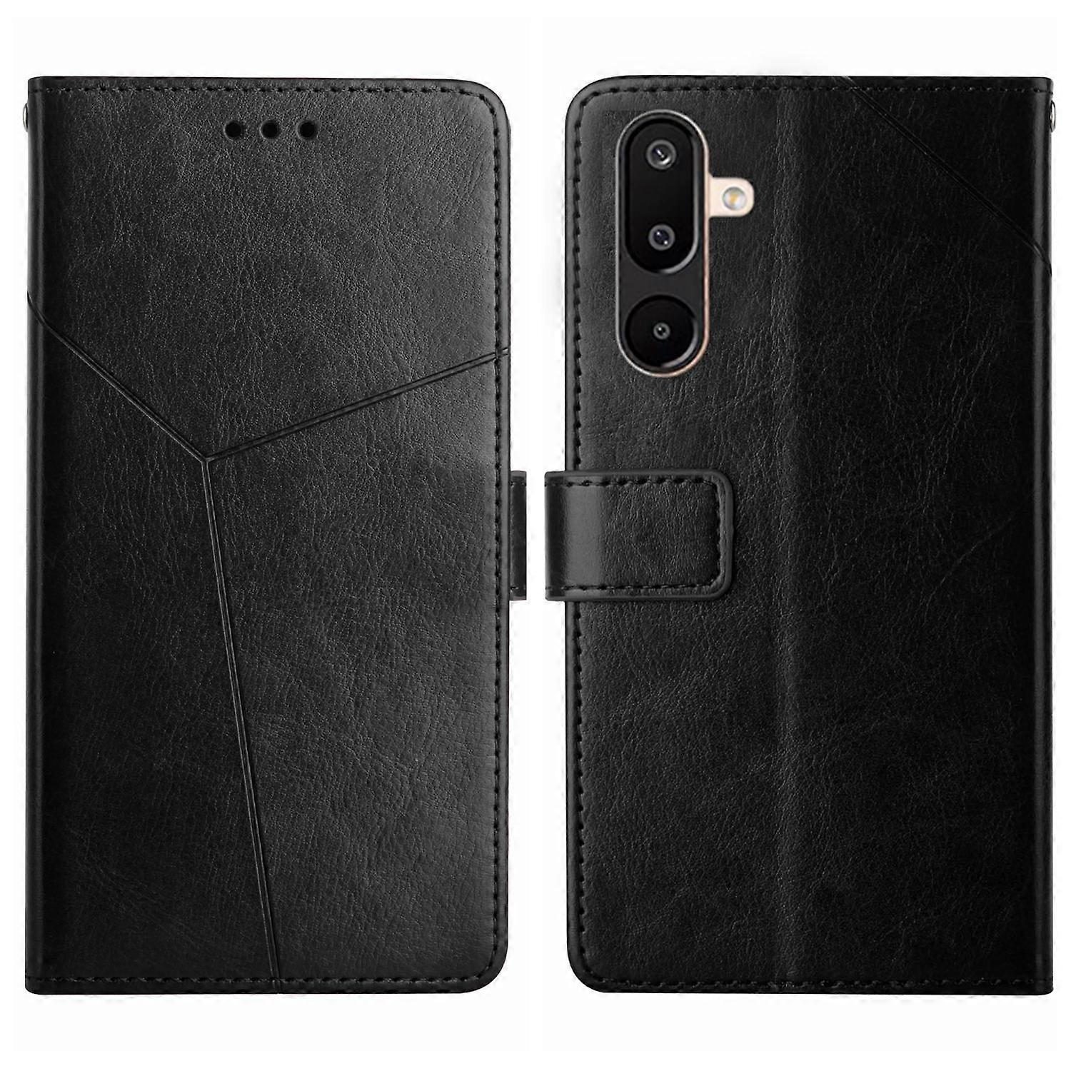 Y-shaped Pattern Flip Leather Phone Case