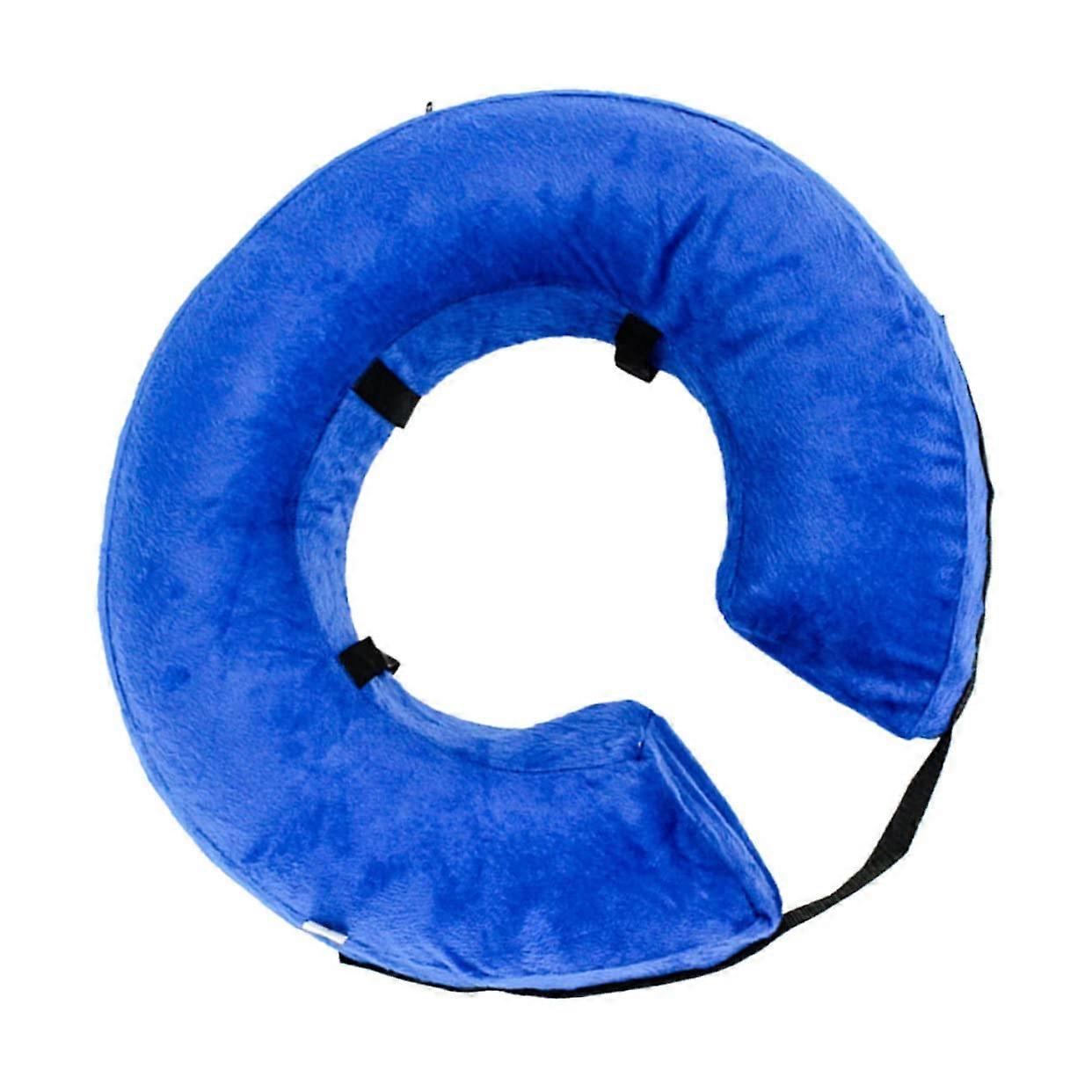 Adjustable Inflatable Dog Collar Size M for Pet Neck