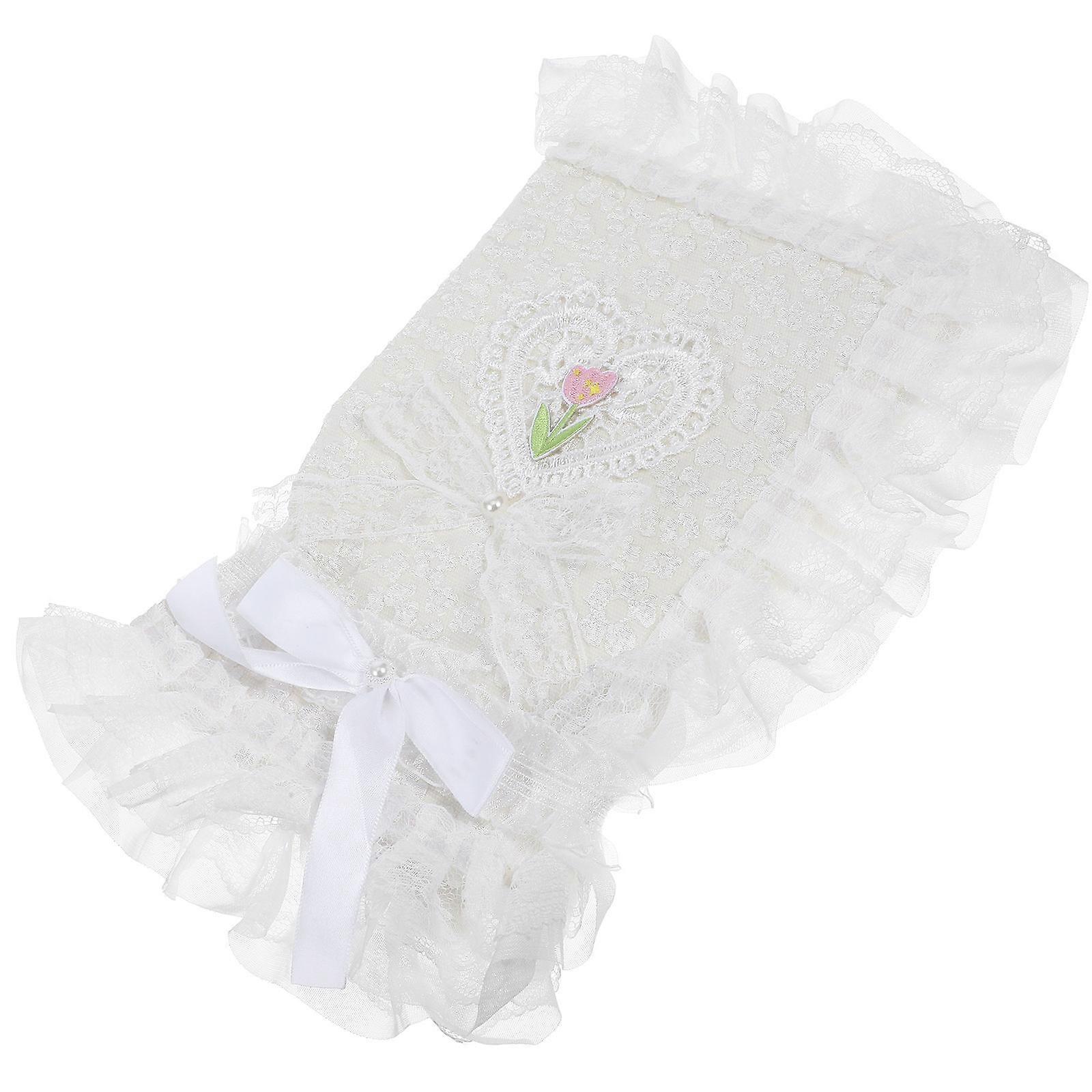 Washable Lace Fabric Book Cover with Random Strap Design for Book Lovers and Students – Unique Notebook Protector for Decor Enthusiasts