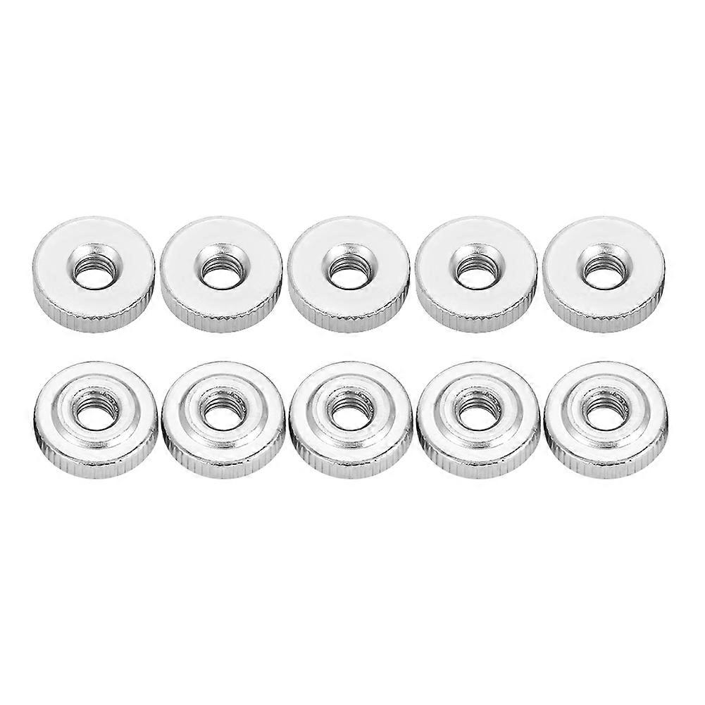 10Pcs GB807 M4 M5 M6 M8 M10 Handle Nut Knurled Thumb Nuts(M3)