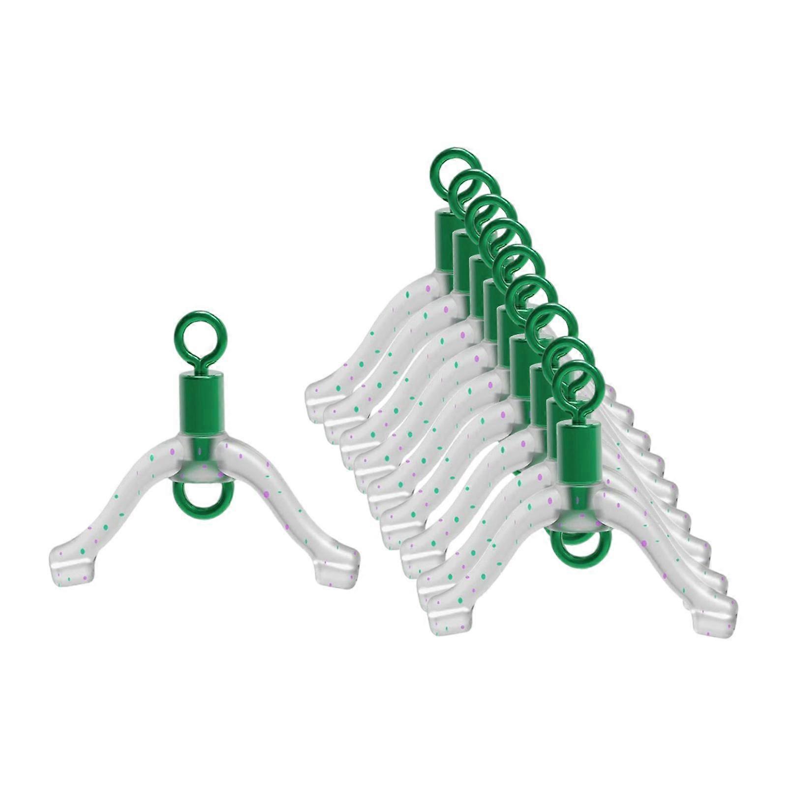 10x Fishing Line splitters Hook Line Connector Portable Fishing Hook Clips