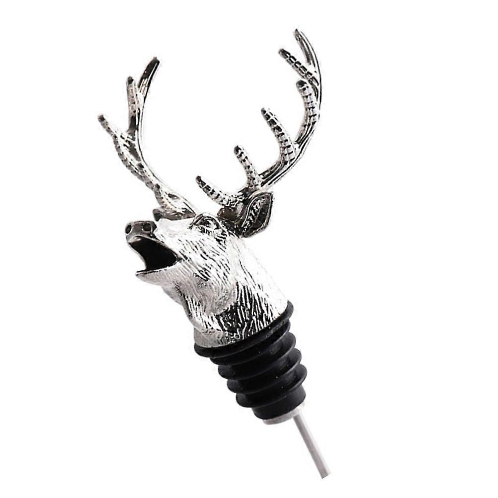 1Pc Creative Deer Head Design Pourer for Home Party