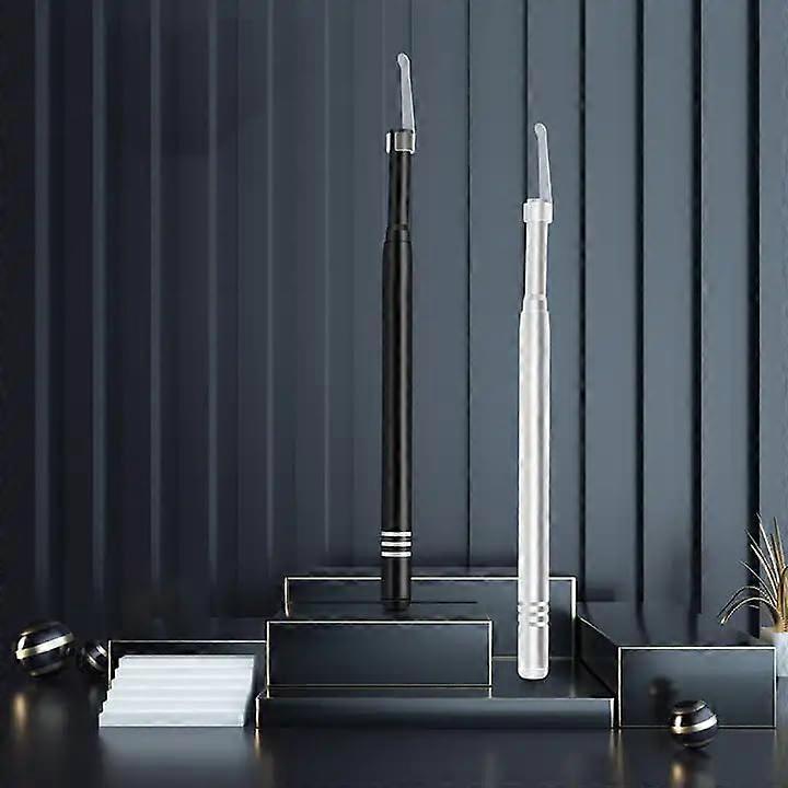 Visual Ear Cleaner Camera 3in1 Type-C USB Visual Otoscope 3.9mm 0.3MP 6LED Ear Pick Spoon Endoscope For Android Black