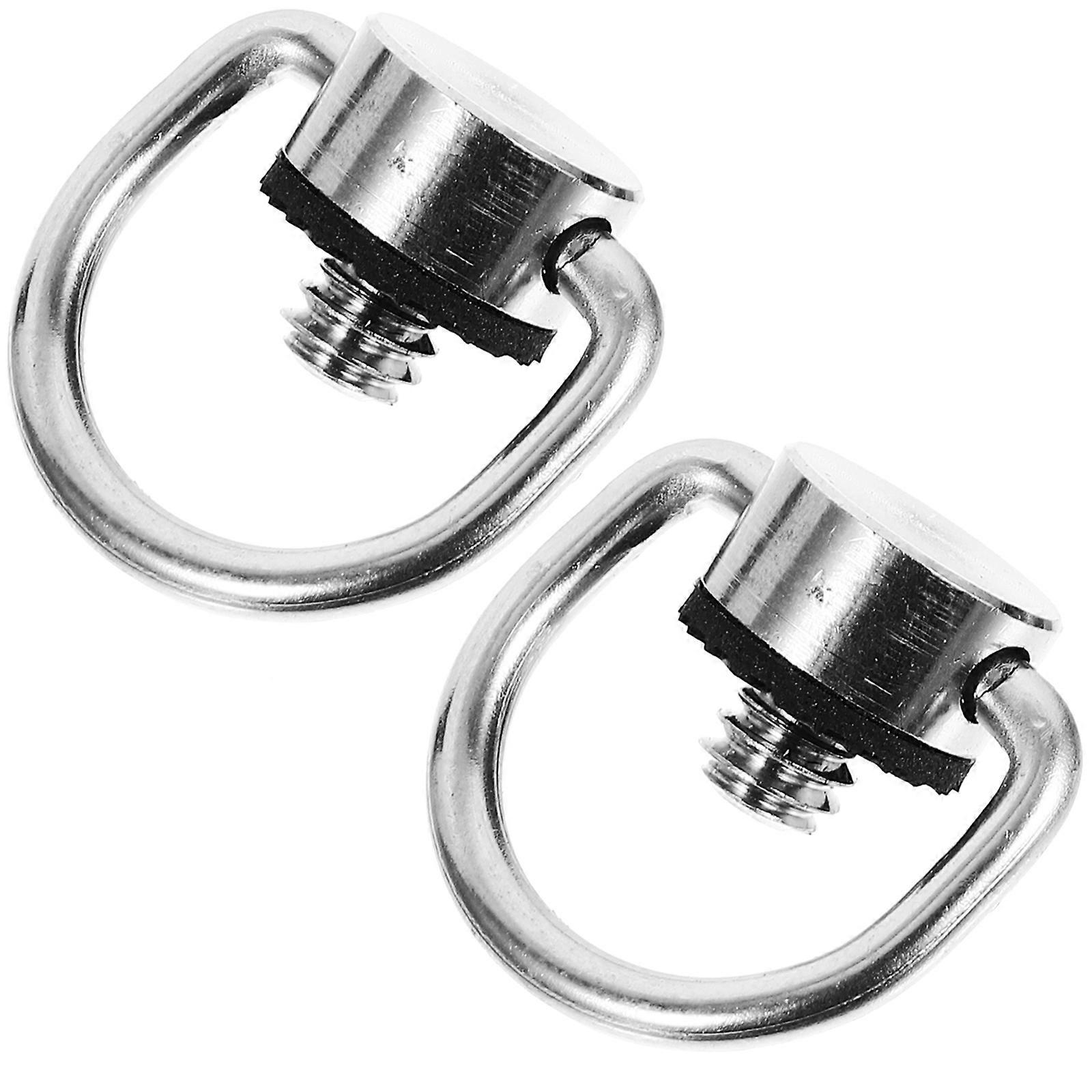 Photography Tripod Screw Tripod Mount Adapter Silver 1.18X0.98X0.59in 2Pcs