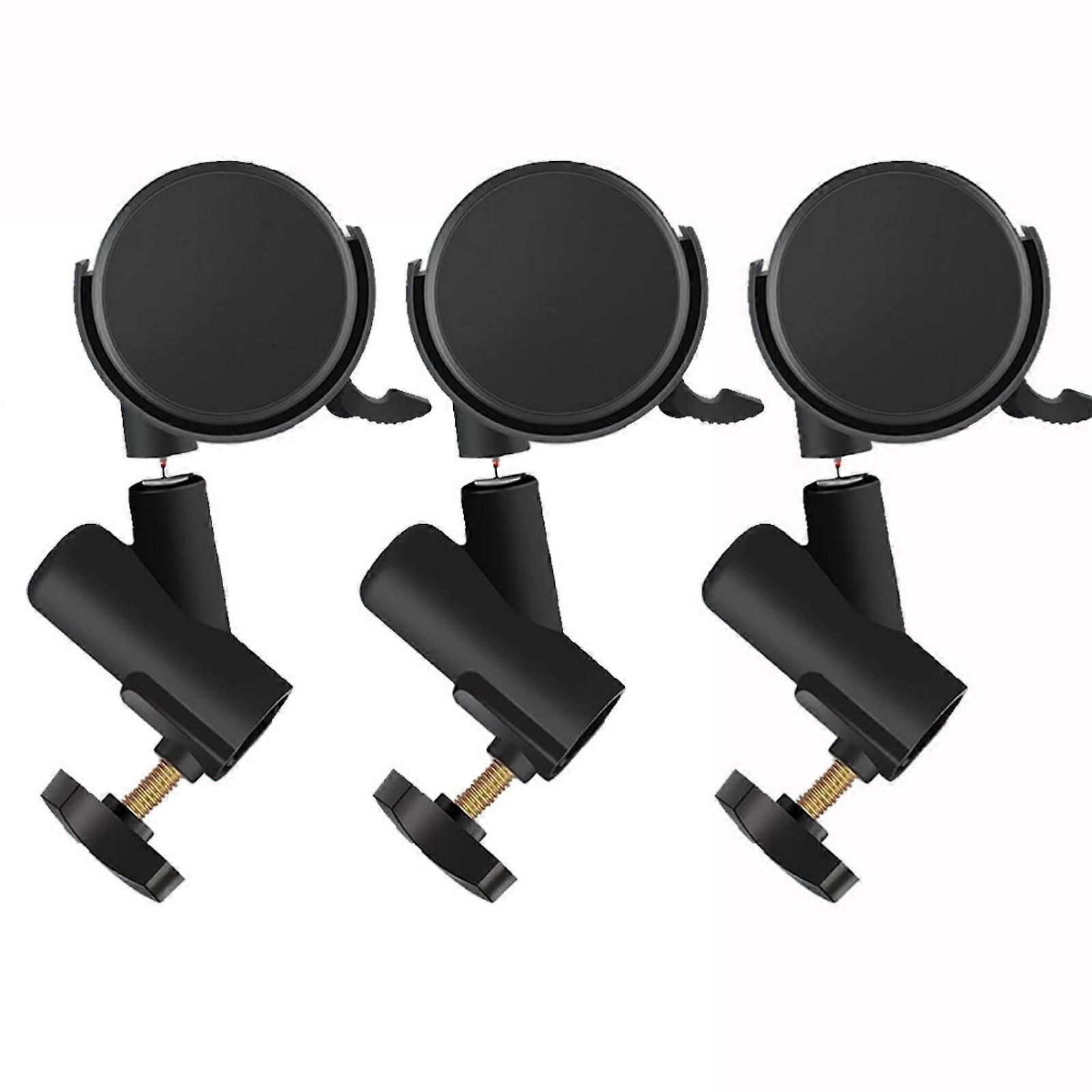 3PCS Rolling Casters with Brake 16mm for Photography Lighting Stands Enhances Mobility and Stability In Any Setting Multicolor