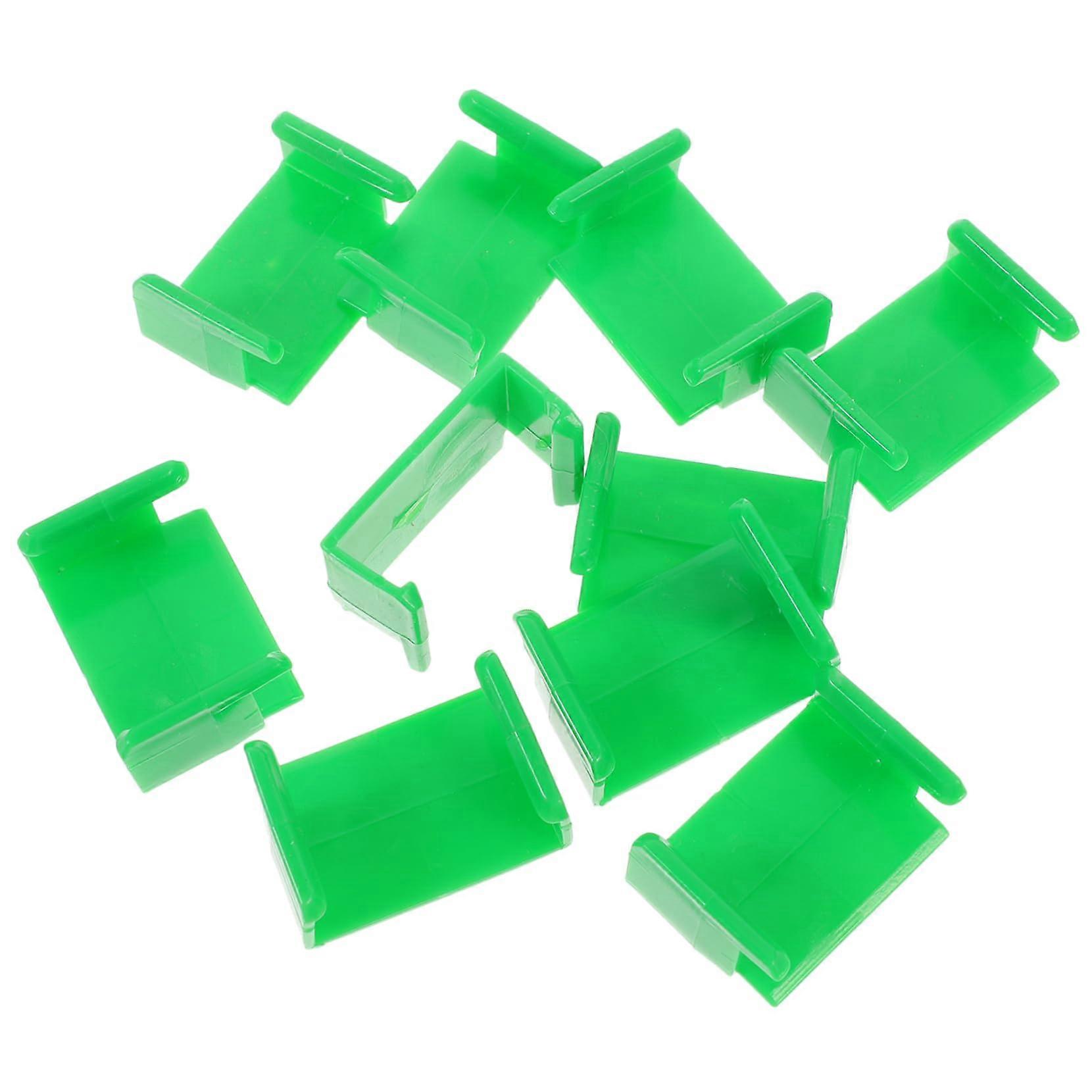 Set of 10 Track Fixer Train Track Connection Magnetic DIY Rail Adapter