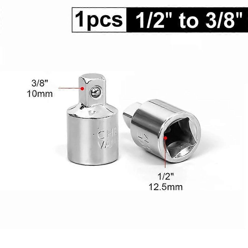 1Pcs 1/4 3/8 1/2 Inch Ratchet Wrench Sleeve Head Adapter Socket Converter Durable Socket Adapter