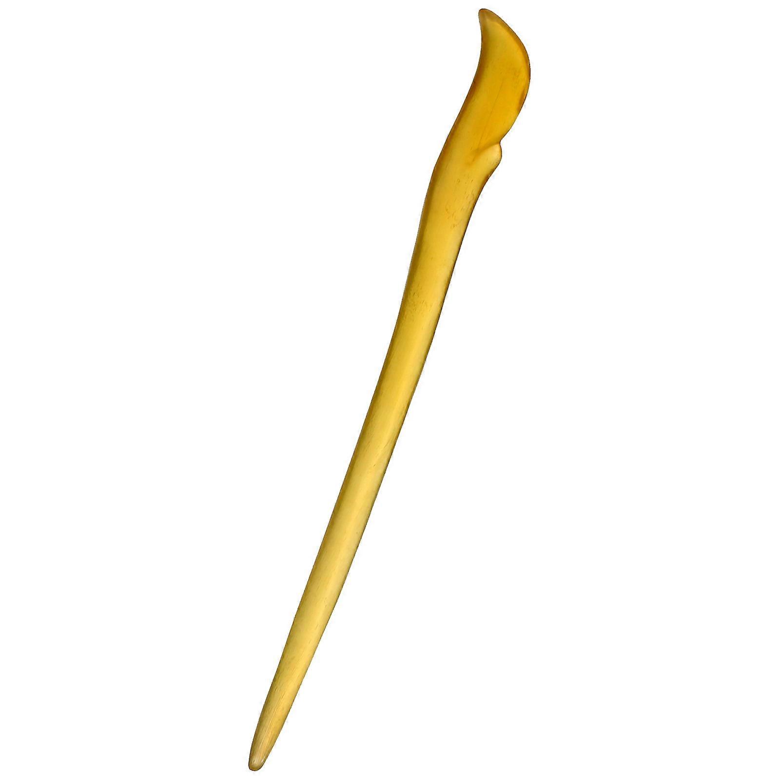 Horn Hairpin for Decoration with Design and Comfortable Texture One Size