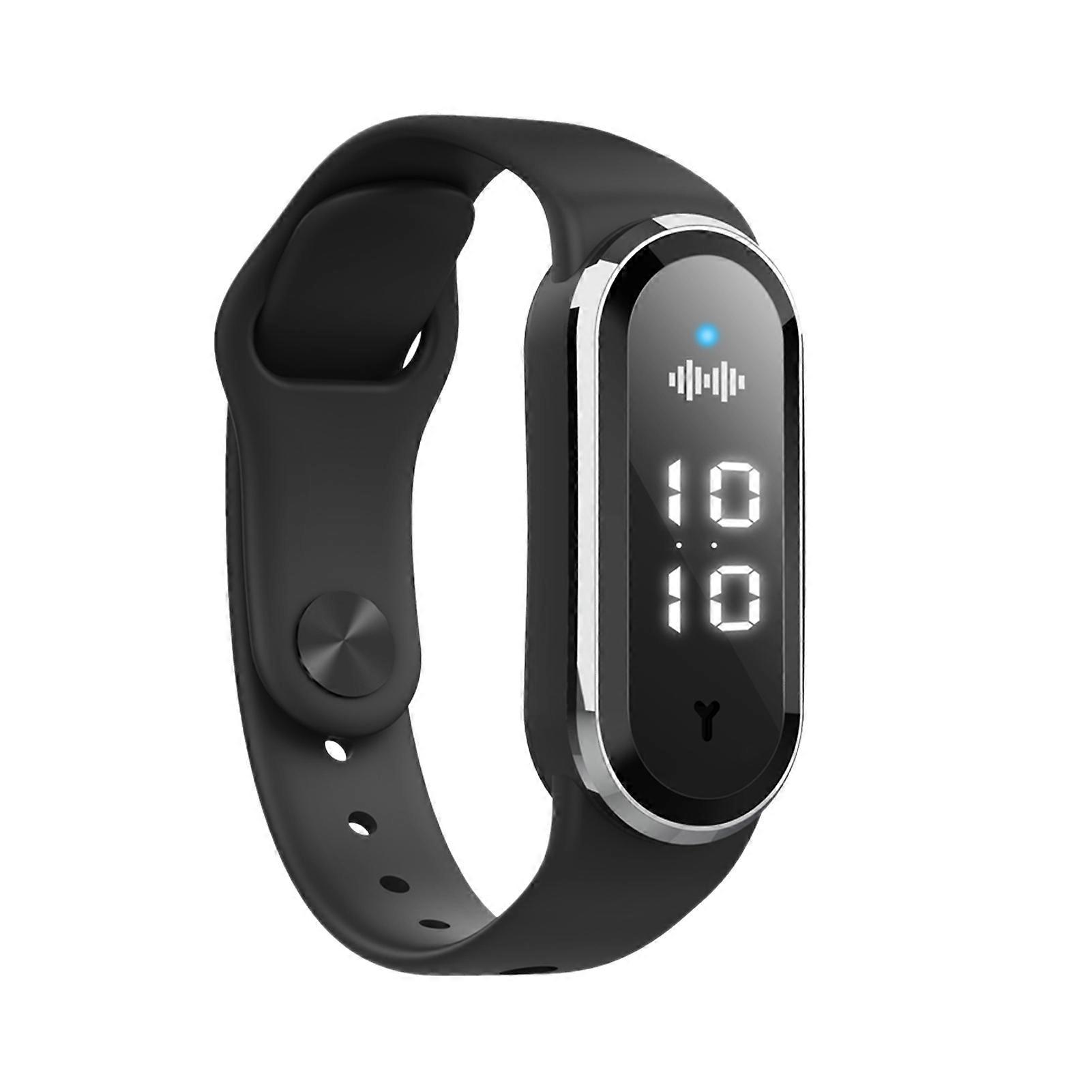 Ultrasonic Mosquito Repellent Bands Non-Toxic Deet-Free Insect Repellent Wristbands Reusable Long-Lasting Protection Bug Repellent Support Clock