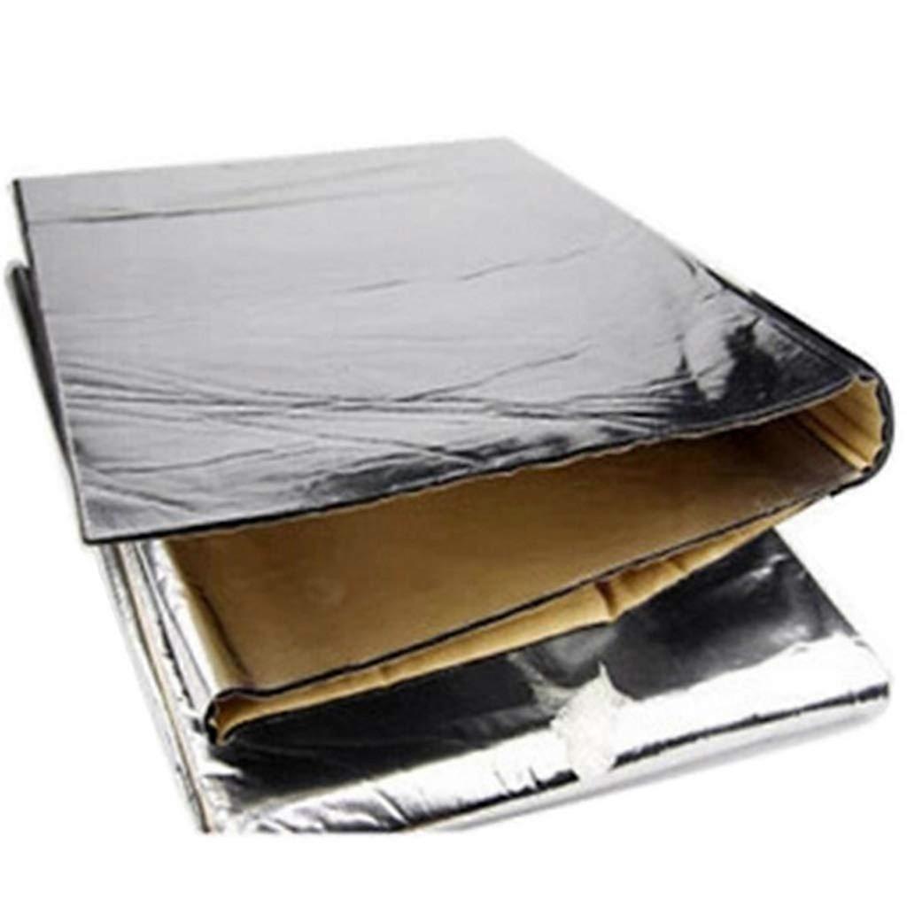 140 x 100 cm Auto Soundproofing Mat, Noise Reduction Foam, Heat Insulation for Engine Hoods, Adhesive Backing