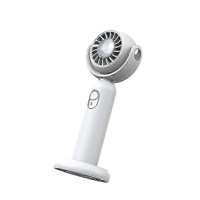 handheld mini USB cooling fan runs on USB power and has a battery capacity of 2000mAh, allowing you to choose from three different speeds(white),2024