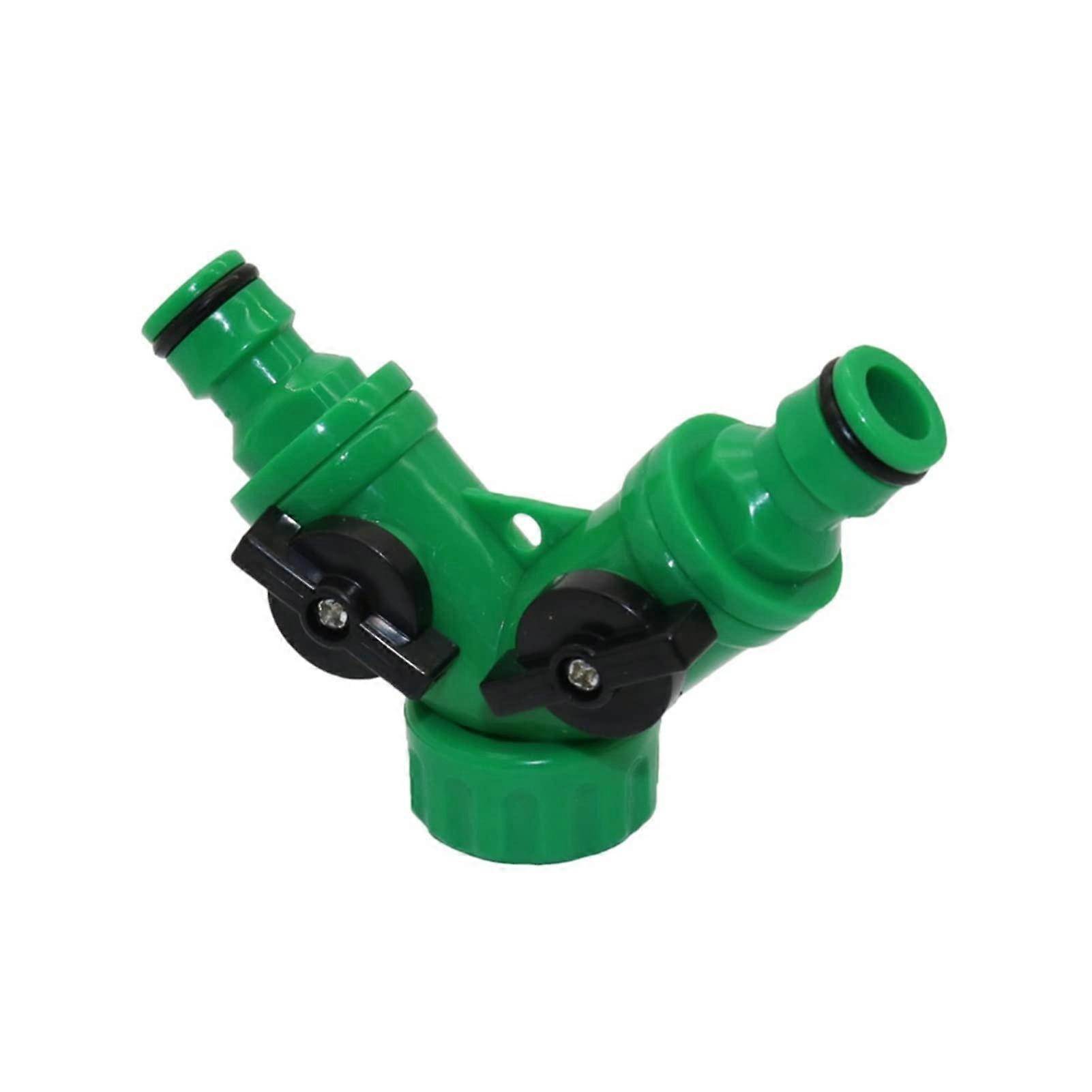 Ytype valve connector with 3/4' internal thread drip irrigation fittings 2port valve agricultural tool 1 piece