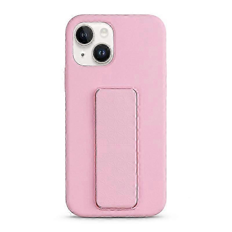 For iPhone 15 Plus Liquid Silicone Holder Phone Case