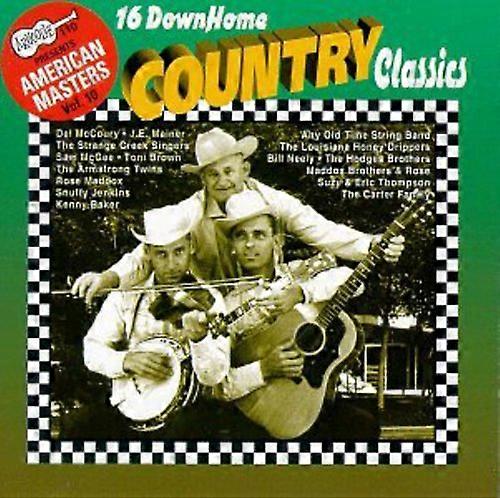 Various Artists - 15 Down Home Country Classics / Various  [COMPACT DISCS] USA import