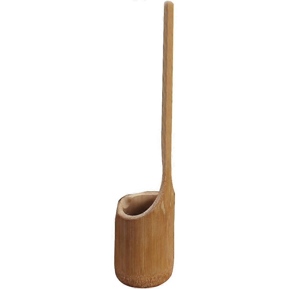 Bamboo Wine Dipper , Long Handle Multi Functional Kitchen Ladle for Wine, Tea, Oil, and Honey, Easy to Clean, Sturdy Design for Home Use