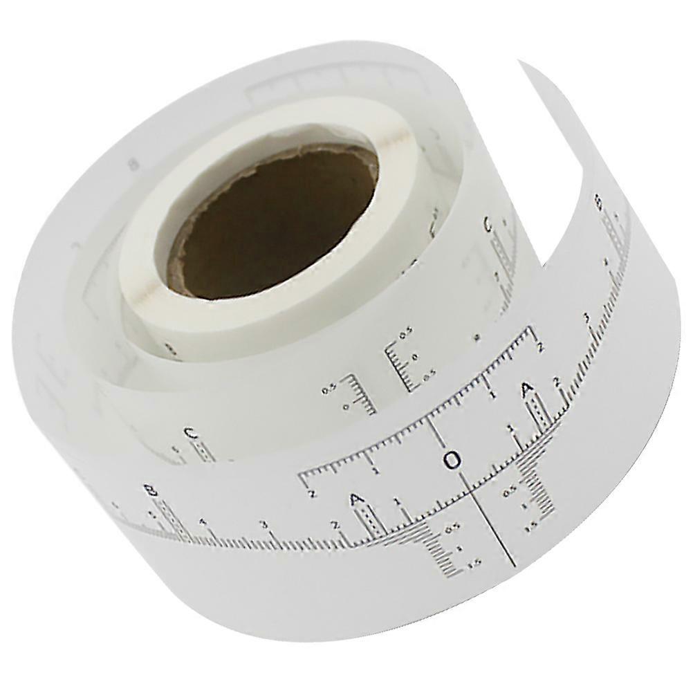 Eyebrow Stencils Stickers, Adhesive Ruler for Precise Brows, Disposable Design