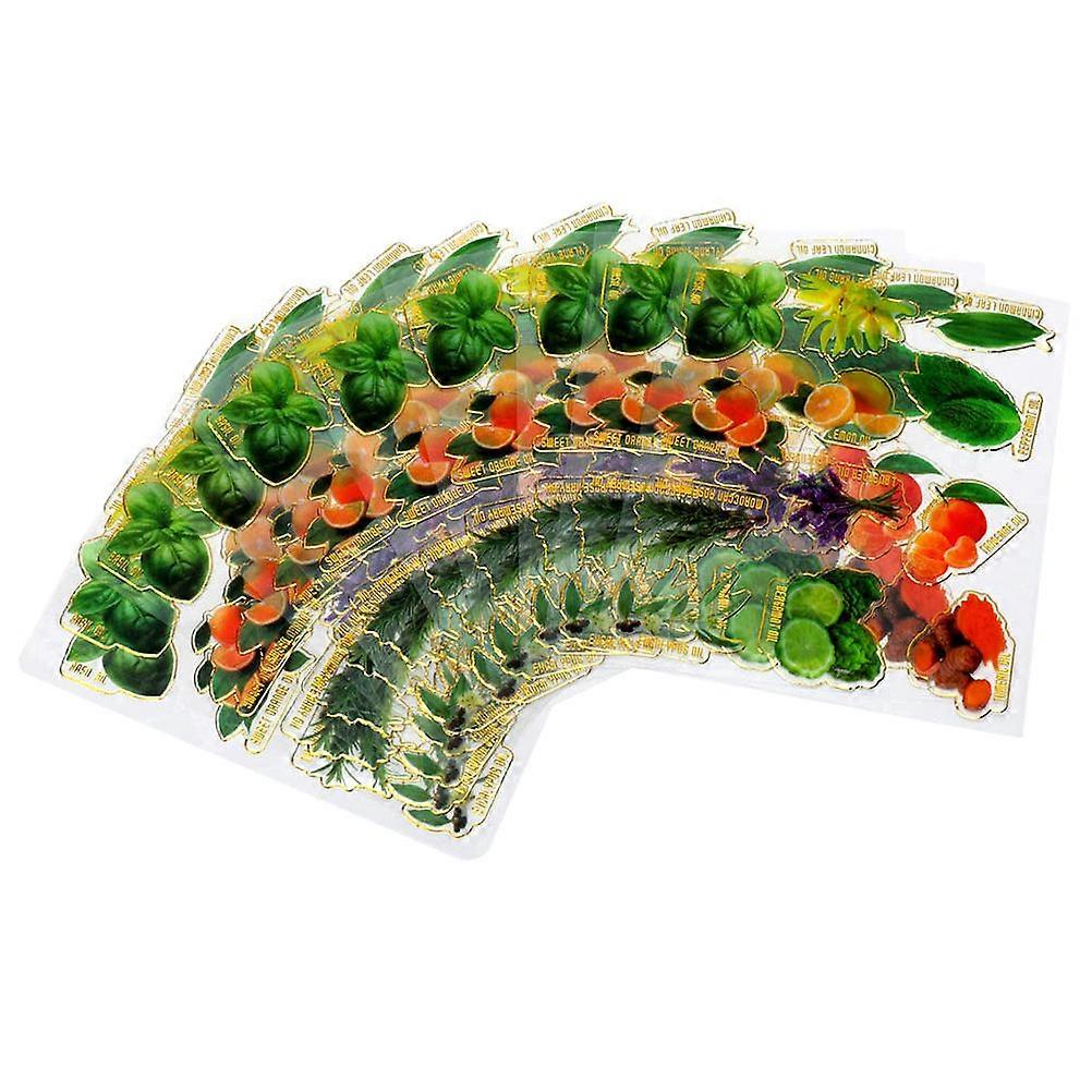 Roller Bottle Labels Stickers, Suitable for Aromatherapy Supplies