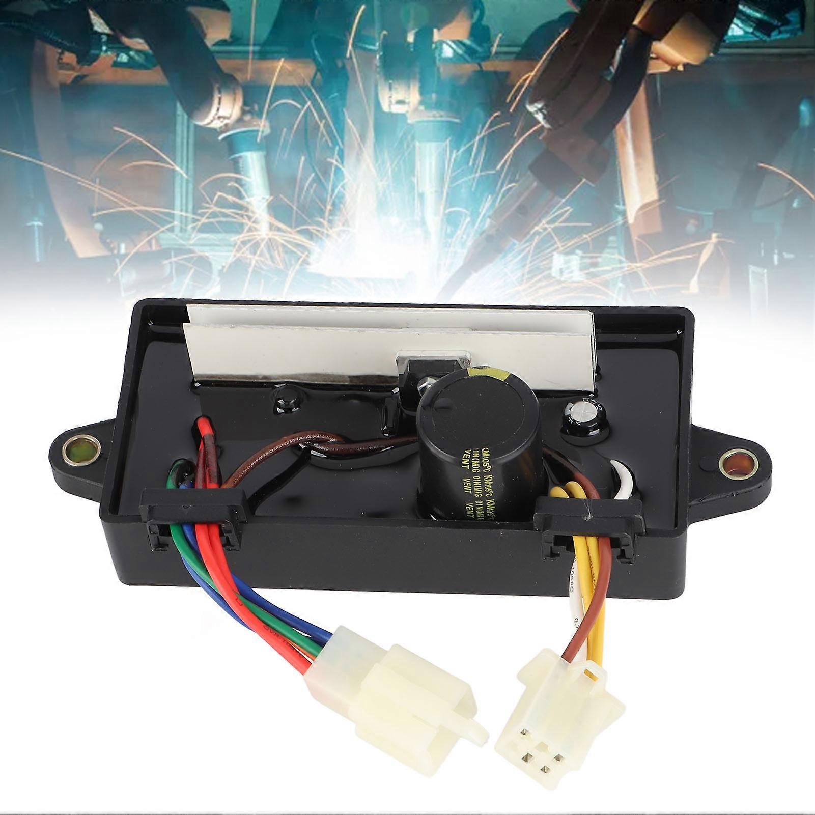 5KW Welding Generator AVR Automatic Voltage Regulator Rectangular 14cm Hole Distance 