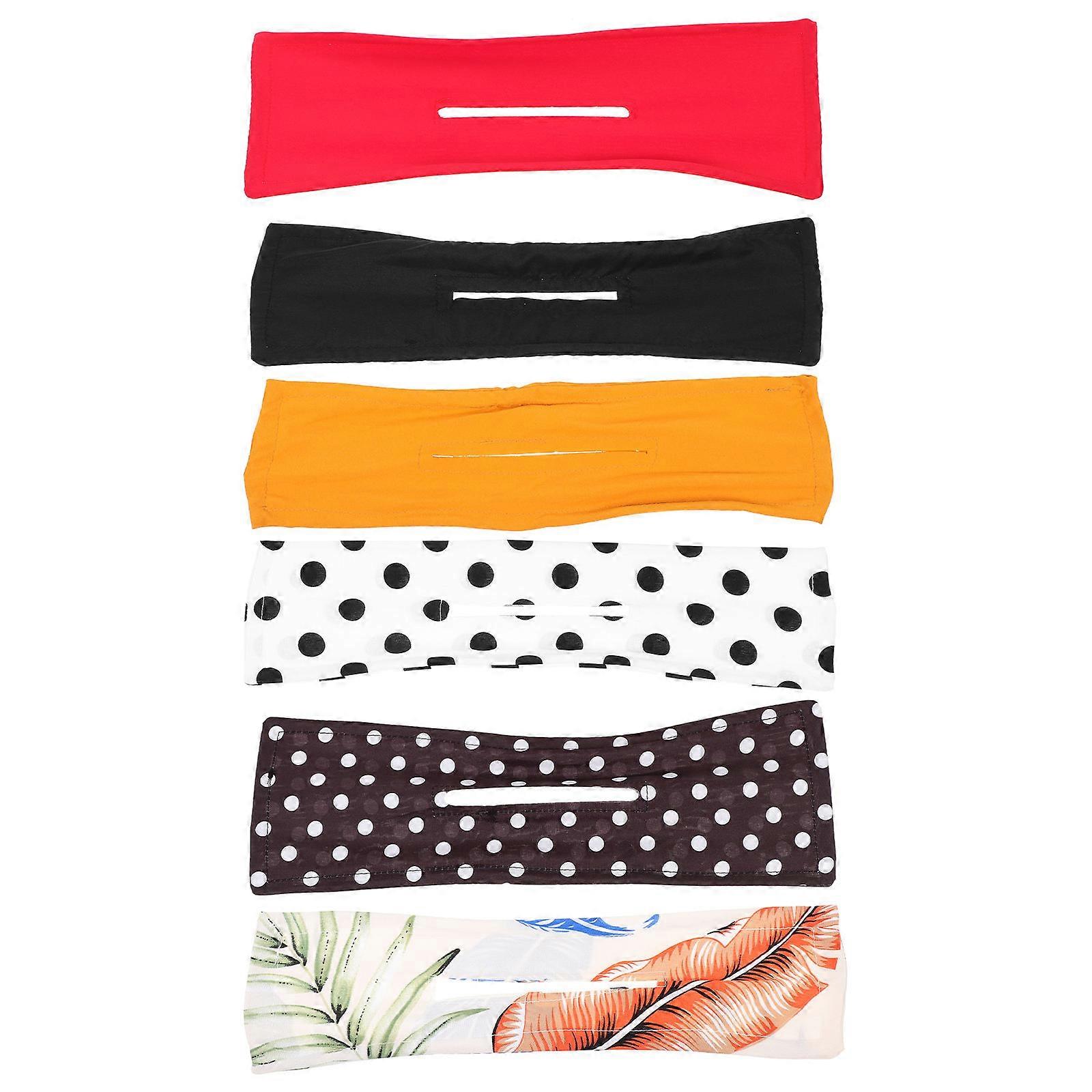 6Pack Hair Bun Maker For Daily Wear And Sports Easy To Put On Assorted Color Styling Tools