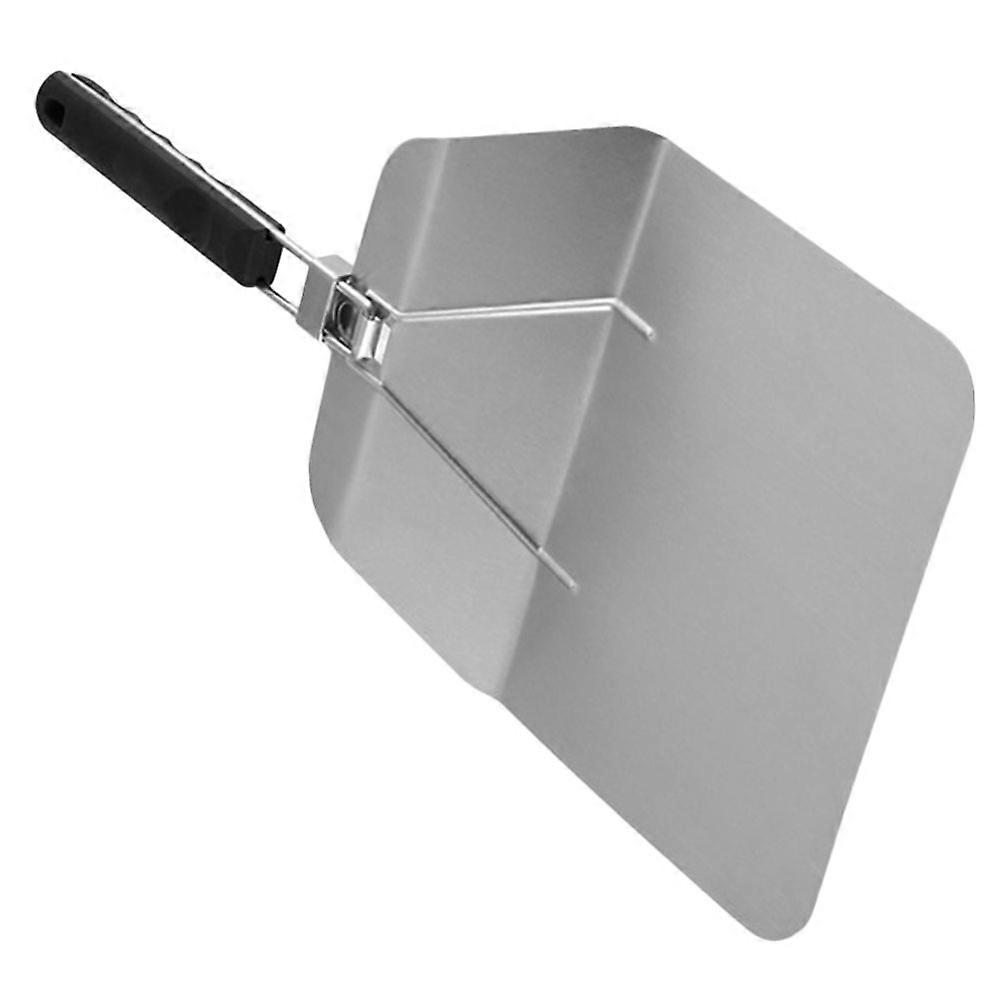 Stainless Steel Pizza with Foldable Handle for Home Use 1pc Silver