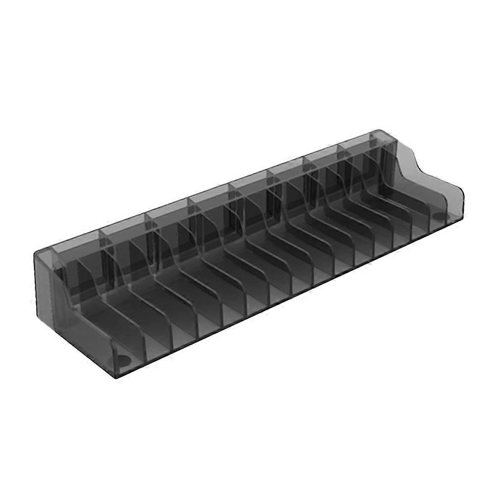 Game Disc Stand Storage Holder For Gaming Room And Desktop Organization Black 1Set