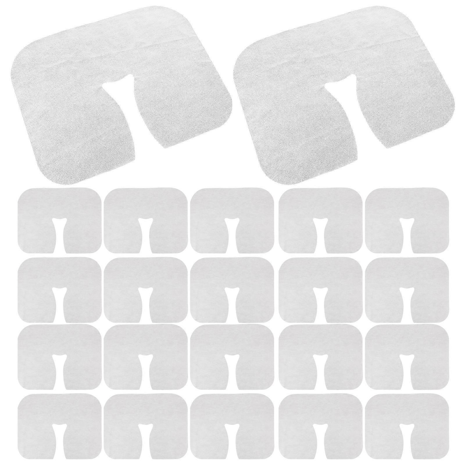 White Disposable Face Pillow Covers for Massage with 400Pcs Quantity