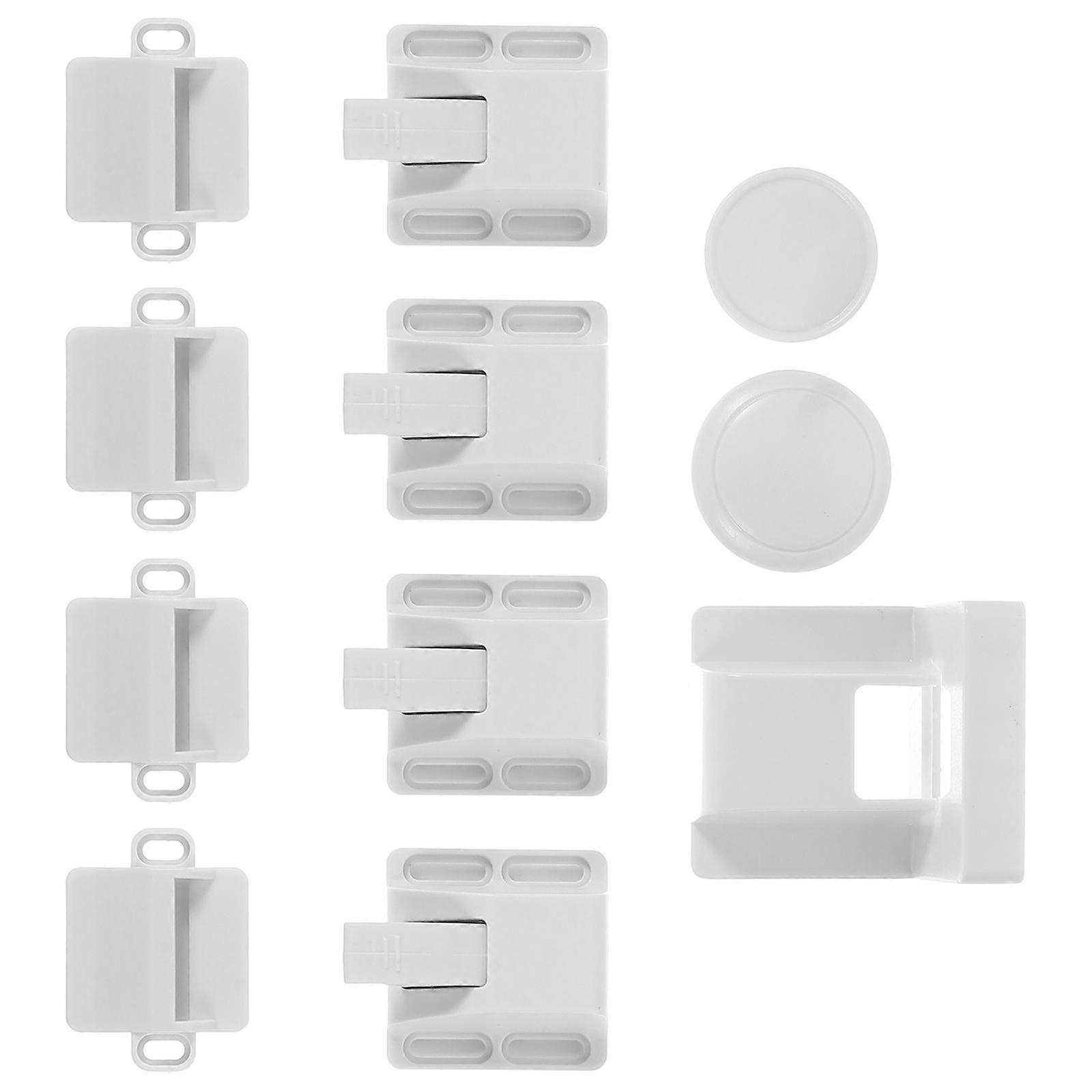 Refrigerator Lock for Kids Safety Easy to Install ABS Material White +1 Pieces