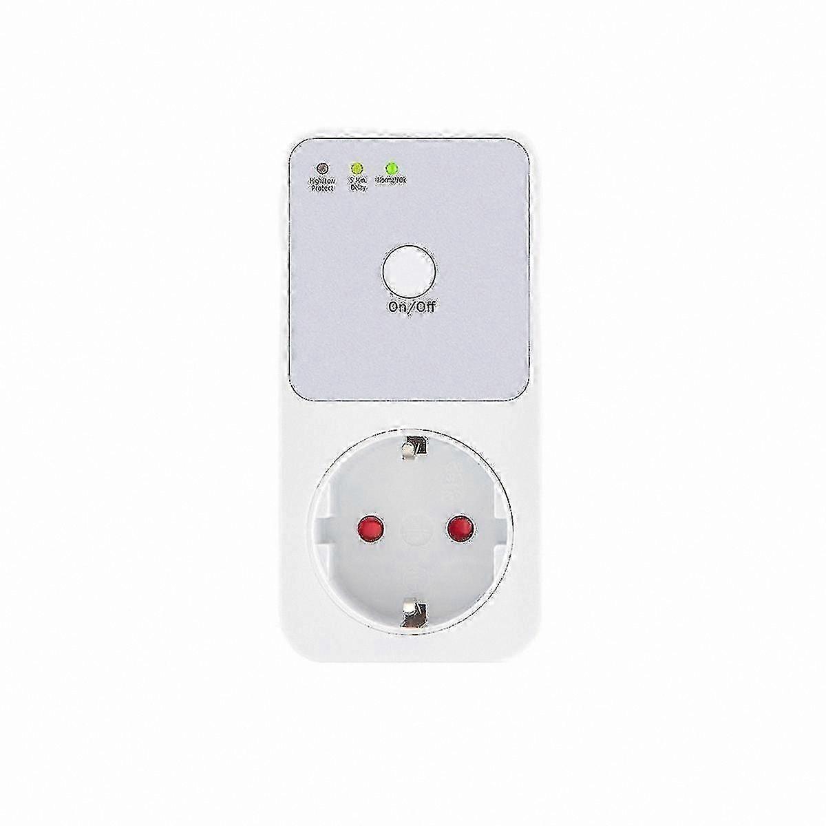 Voltage Protector Socket with Surge Guard and Automatic Switching for Safe Power Management