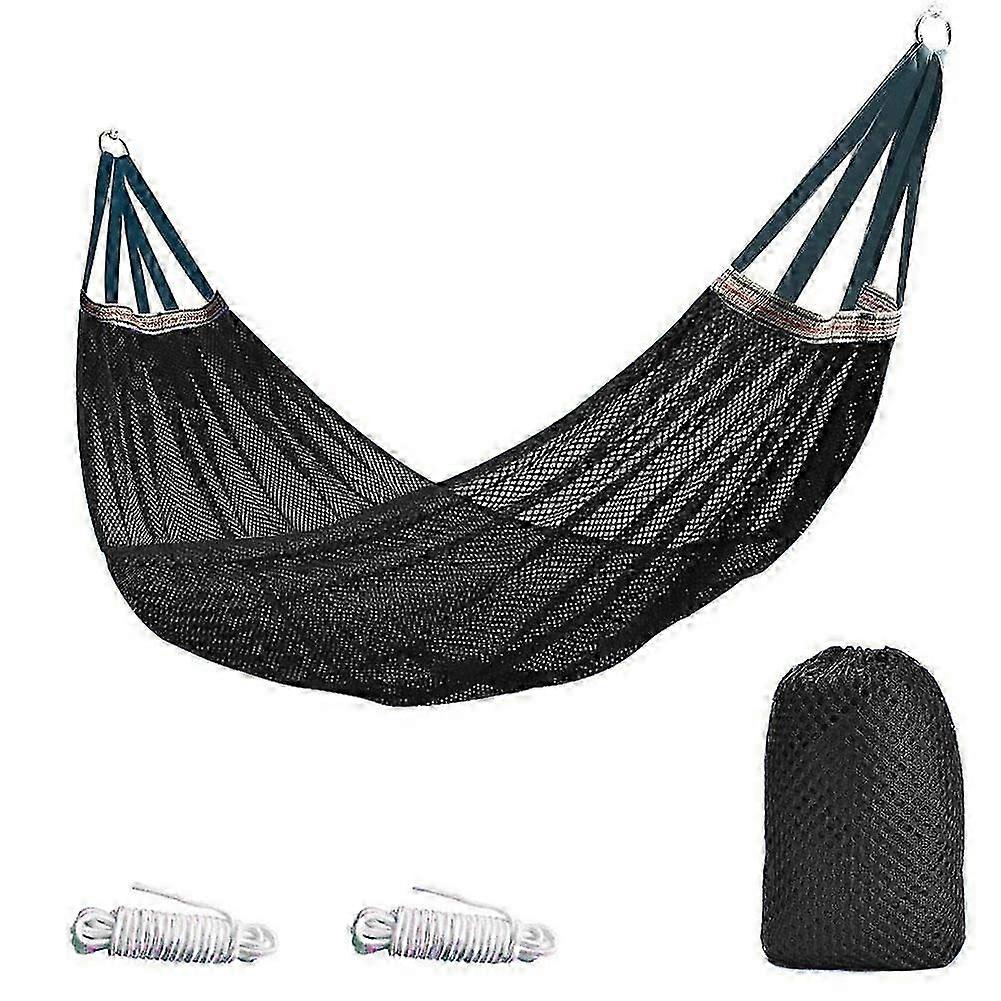 Ice Silk Hammock 200KG Capacity Foldable Breathable with Storage Bag Ideal