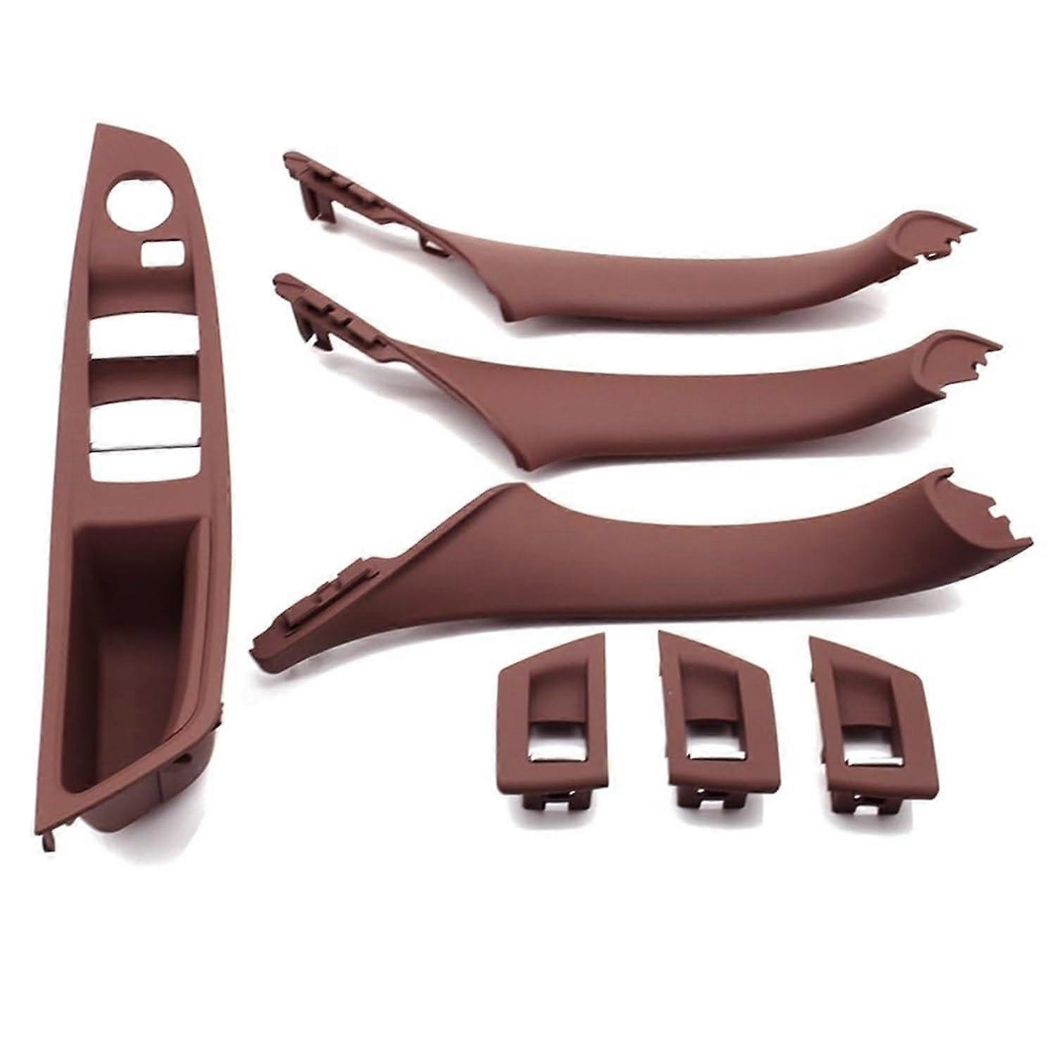 Car Interior Door Handle for BMW 5 Series F10 F11 F18 2009-2017 LHD, Oyster Color Inner Trim Replacement Accessory