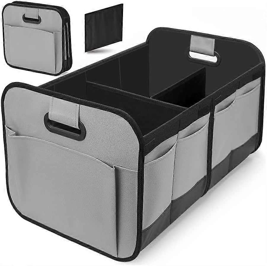 Auto storage box for Opel Grandland –, large capacity, trunk organizer, Oxford fabric, foldable accessory.