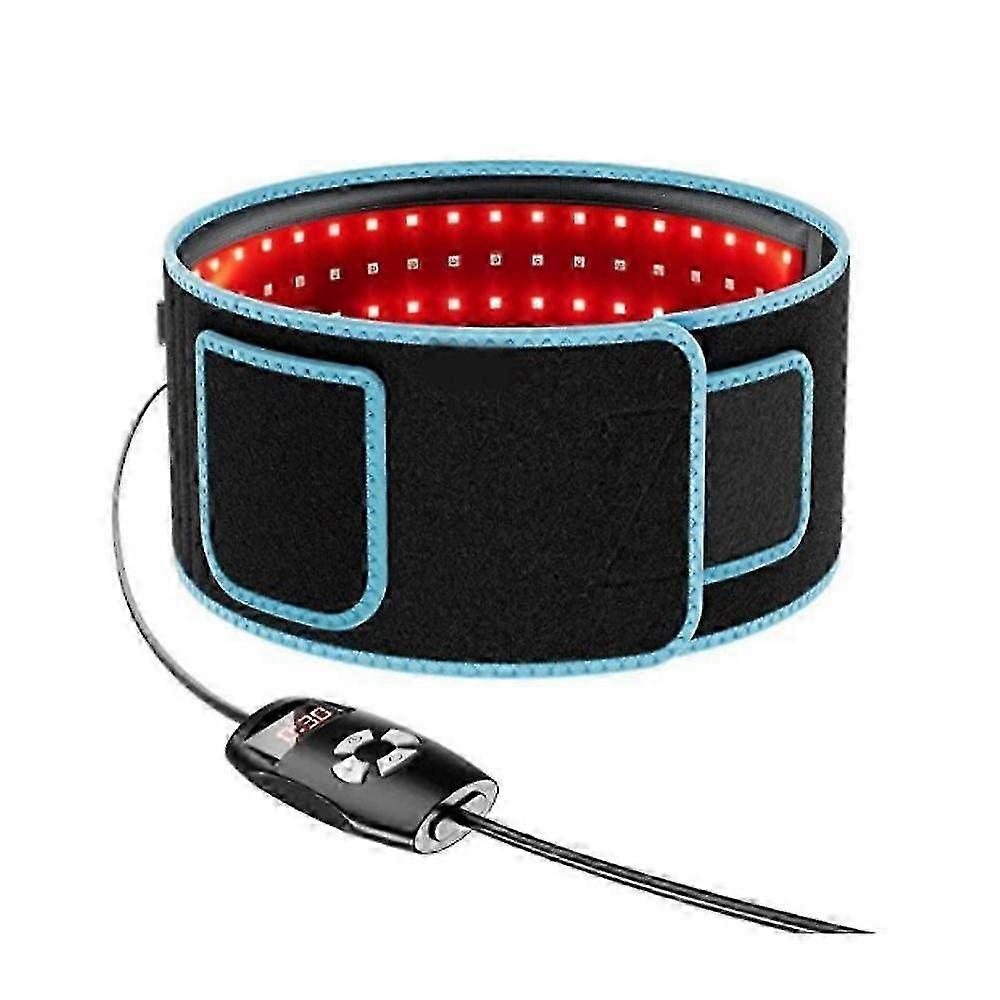 Red Infrared LED Light Therapy Belt 850nm 660nm Back Pain Relief Wrap Burn Fat Wrap Slimming Machine Waist Heat Pad Full Body