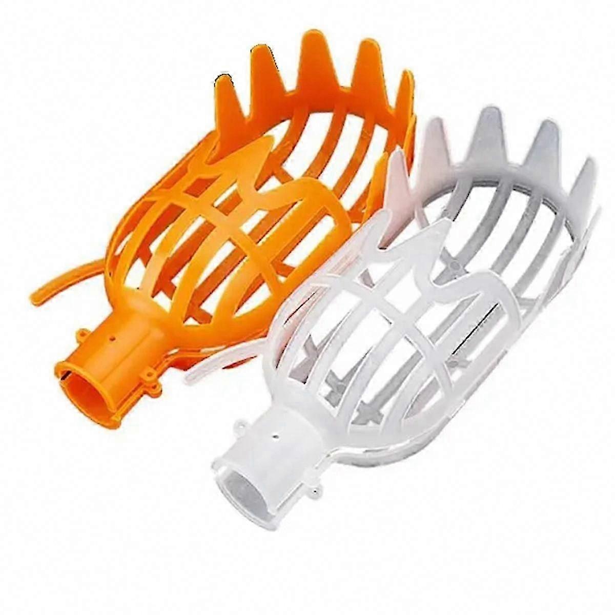 2PCS Plastic Fruit Picker Basket - Harvesting Tool for Bayberry, Jujube, and More