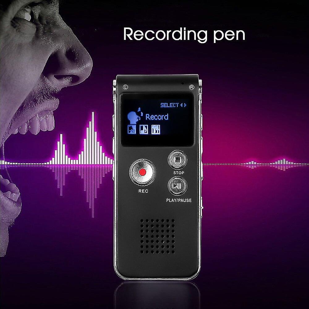 Usb Dictaphone Digital o Voice Recorder 8gb Voice Recorder Pen For Business With Mp3 Player Built-in Microphone