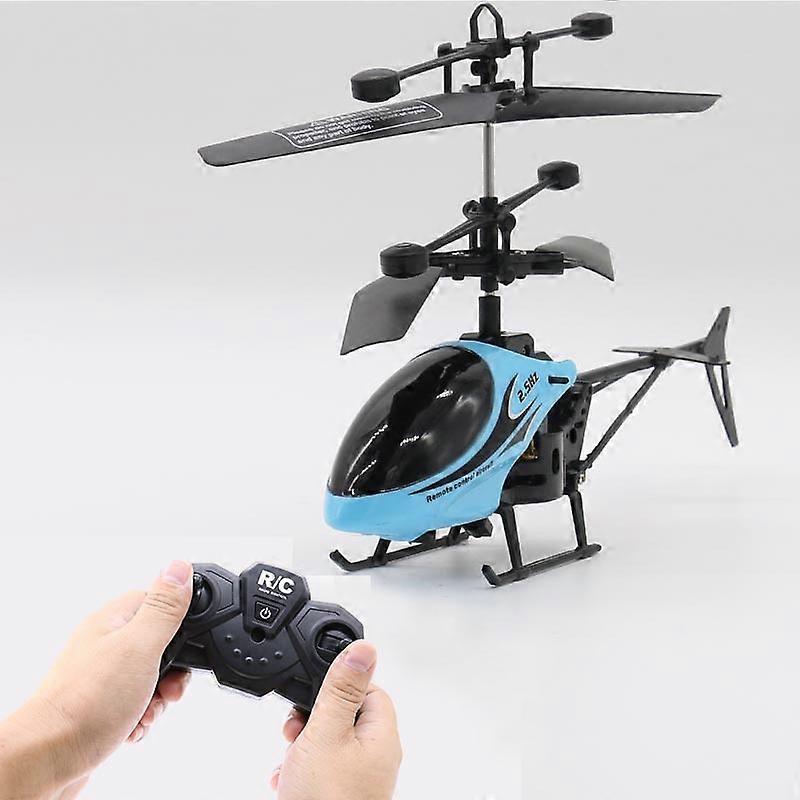 Remote Eletric Flying Helicopter Flashing Lights Hand Controlled Aircraft