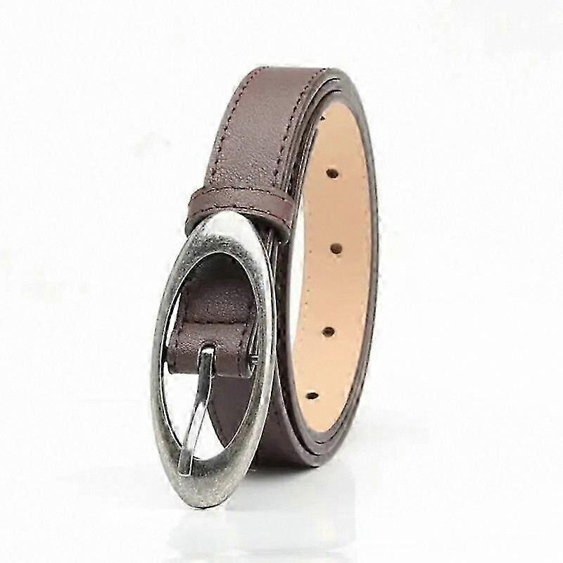 Ceinture à boucle en alliage rétro pour hommes et femmes - Accessoire de jeans décontracté de style hip hop à la mode