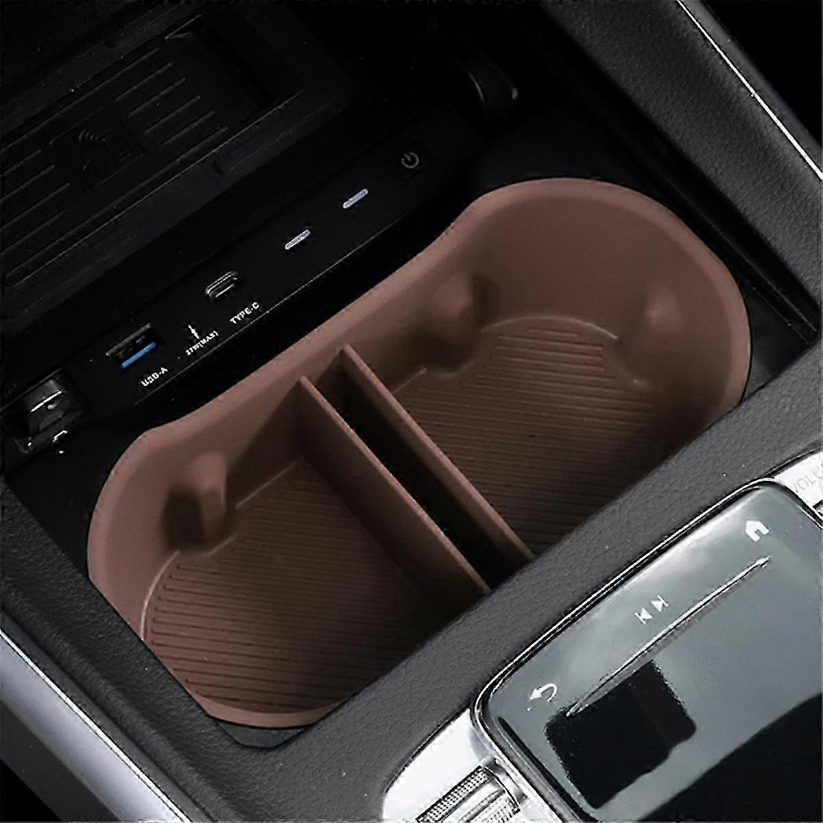 New & Improved Car Center Console Water Cup Holder for A/BGLB/EQA/EQB/GLA/CLA-Class (2019-2024 Models) - Insertable Drink Holder B