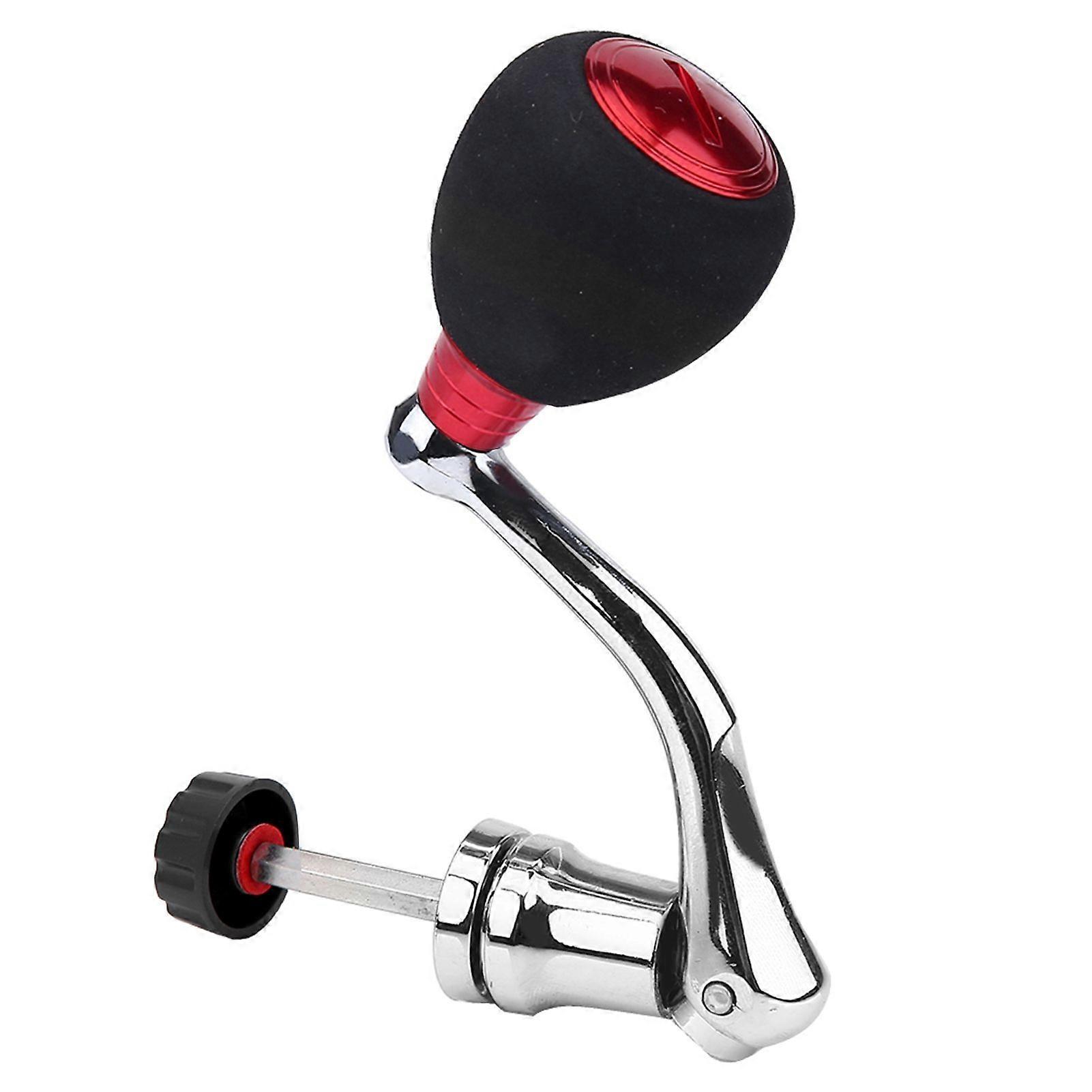 Reel Replacement Power Handle Metal Rocker Arm Grip (Red Medium for 2000 & 3000)