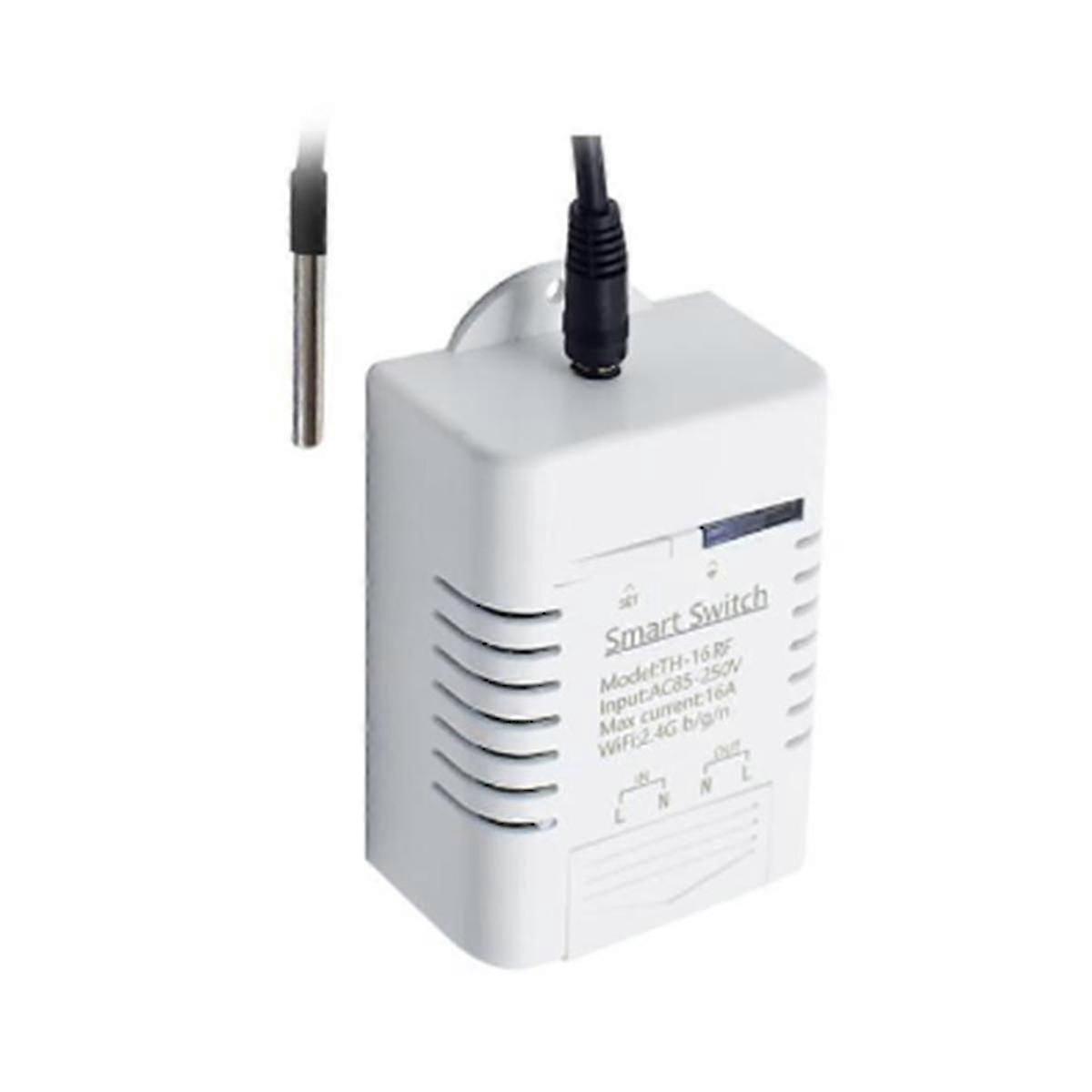 For Wifi Smart Temperature Switch 16a 3000w With Energy Consumption Monitoring Thermostat For Alexa