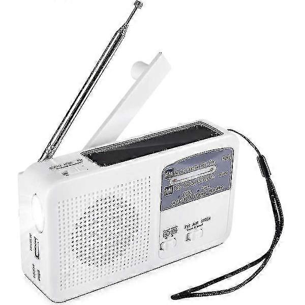 Portable emergency radio (white and green color sent randomly)