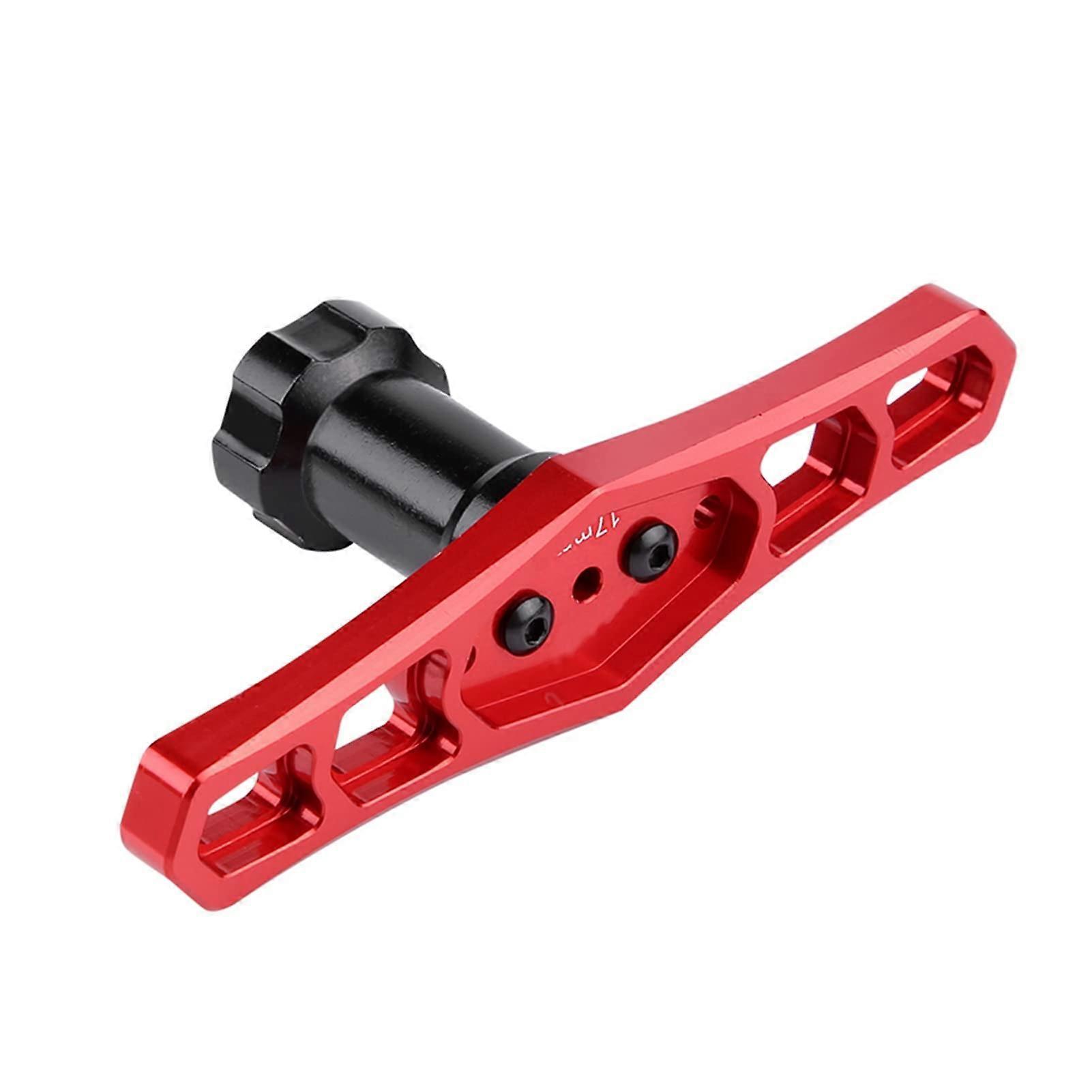 RC Car Wheels Tools, 17mm Wheel Nut Sleeve Wrench, CNC Machined Metal Accessory for RC Car Compatibility