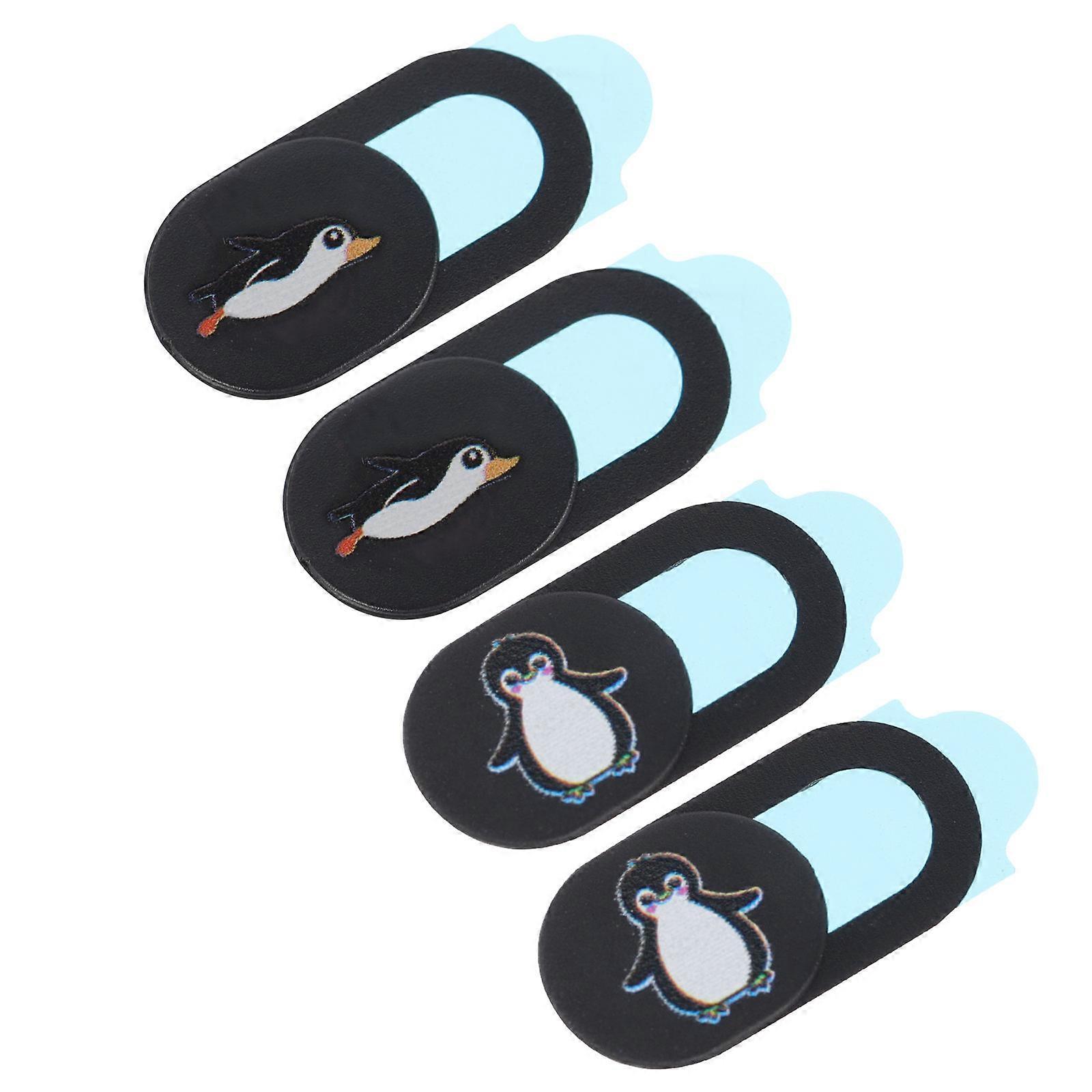 Camera Cover Slider 4Set Designed For Everyone With Rectangle Black Design For Prevent Hacking