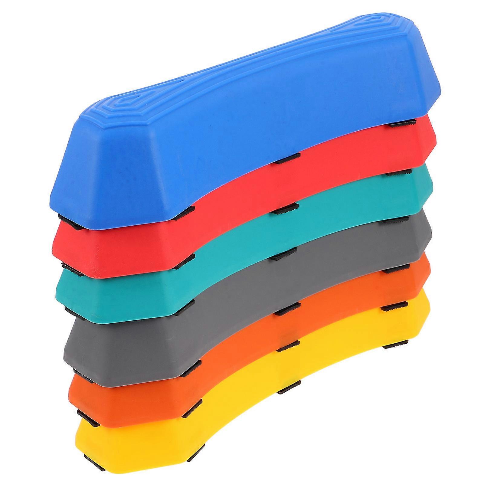 Sensory Stepping Stones Balance Outdoor Play Pp Multi Non-Slip Surface 1 Set