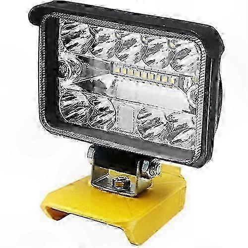 18V/20V Lithium Battery Powered 204W LED Work Light with 8600 Lumens and Flashlight Feature