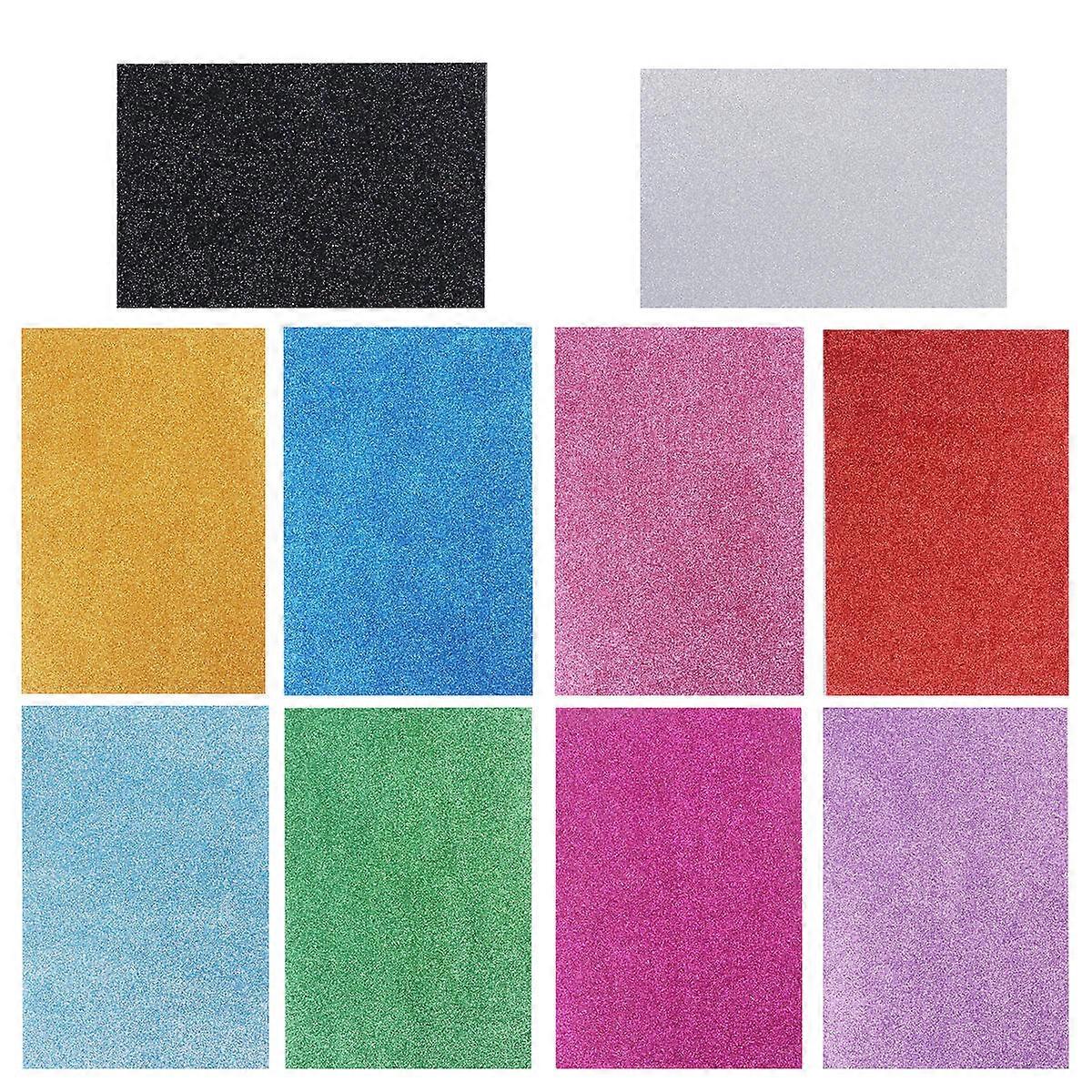 Sponge Paper Material Eva Craft Sheet Assortment for DIY Use 10Pcs