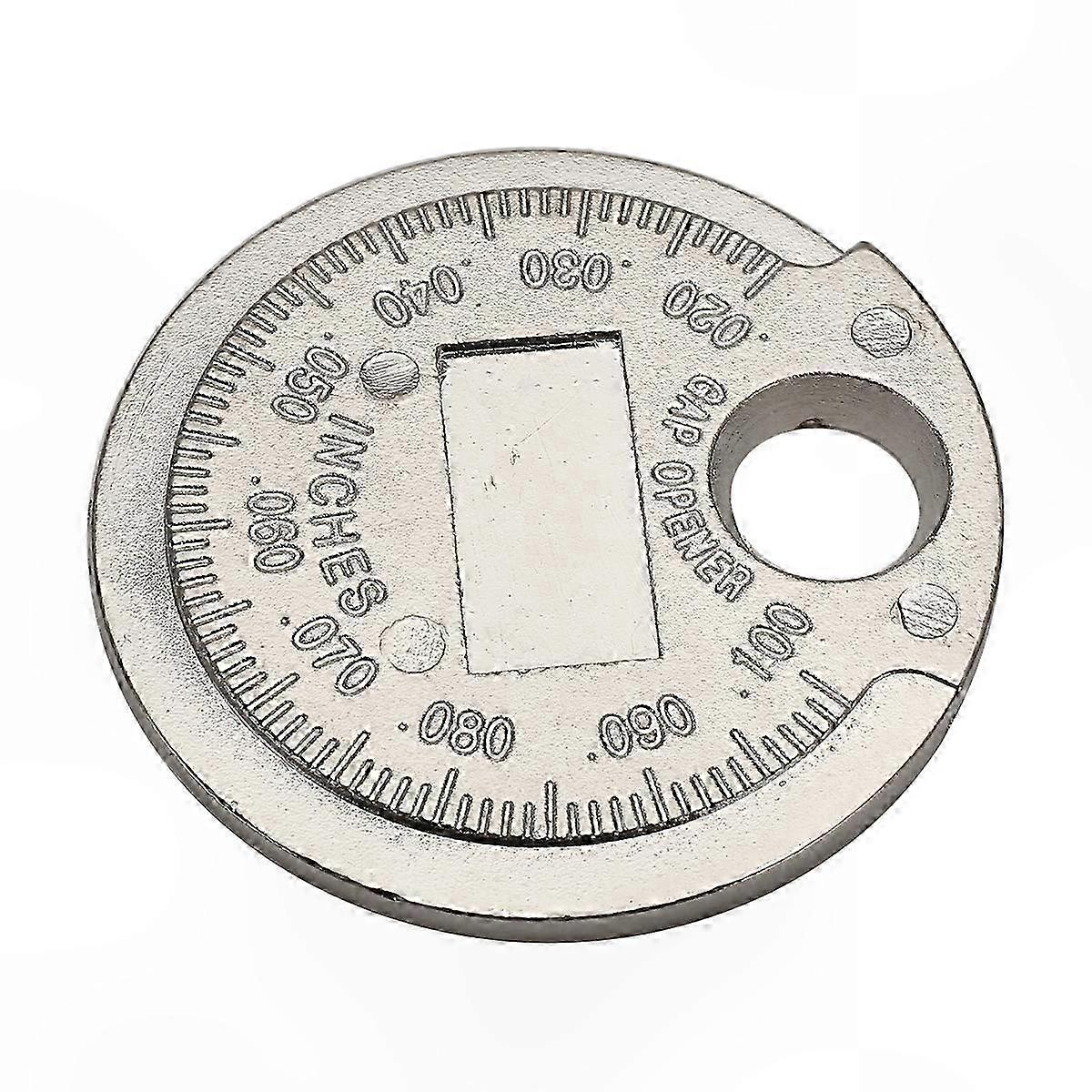 Spark Plug Gap Tool - Wire Measuring Gauge for Spark Plugs, Scale Range .020" to .10"