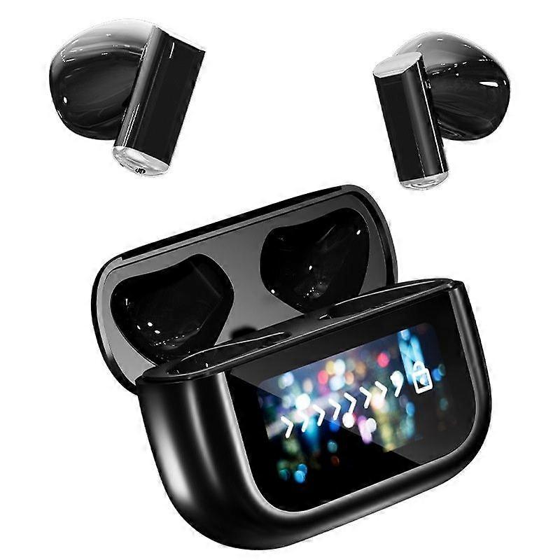 Wireless Earphones TWS Bluetooth 5.4 for iPhone Android(Black)