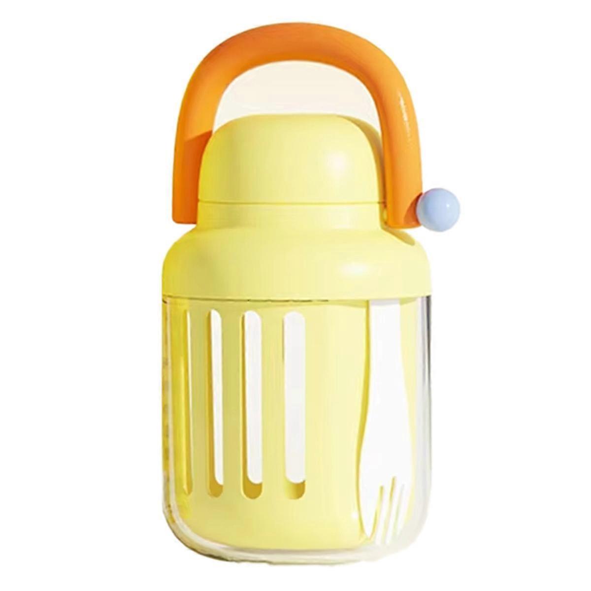 New and Improved Multifunctional Salad Cup - Portable Freshness Container for Yogurt, Overnight Oats, and More!