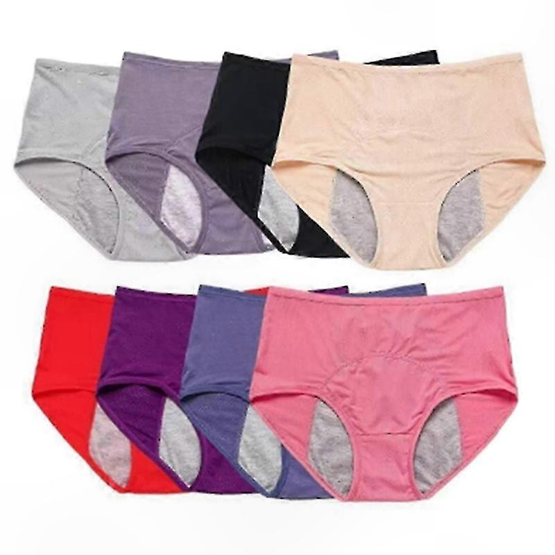 6-pack Inkontinensunderkläder för kvinnor Läckagesäkra skyddsbyxor